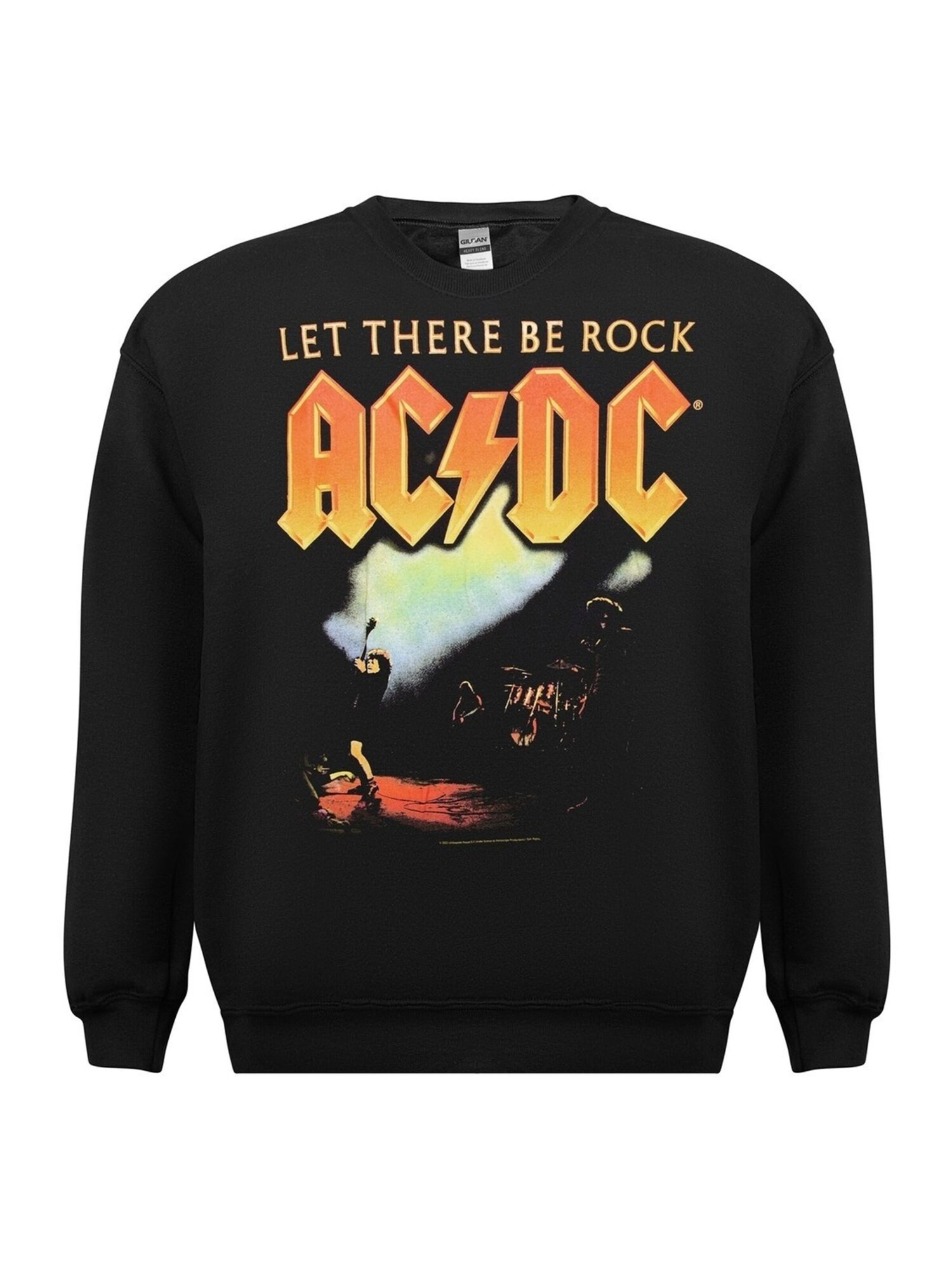 AC/DC Felpa 'AC/DC AC/DC - Let there be rock Sweatshirt Sweatshirt' nero