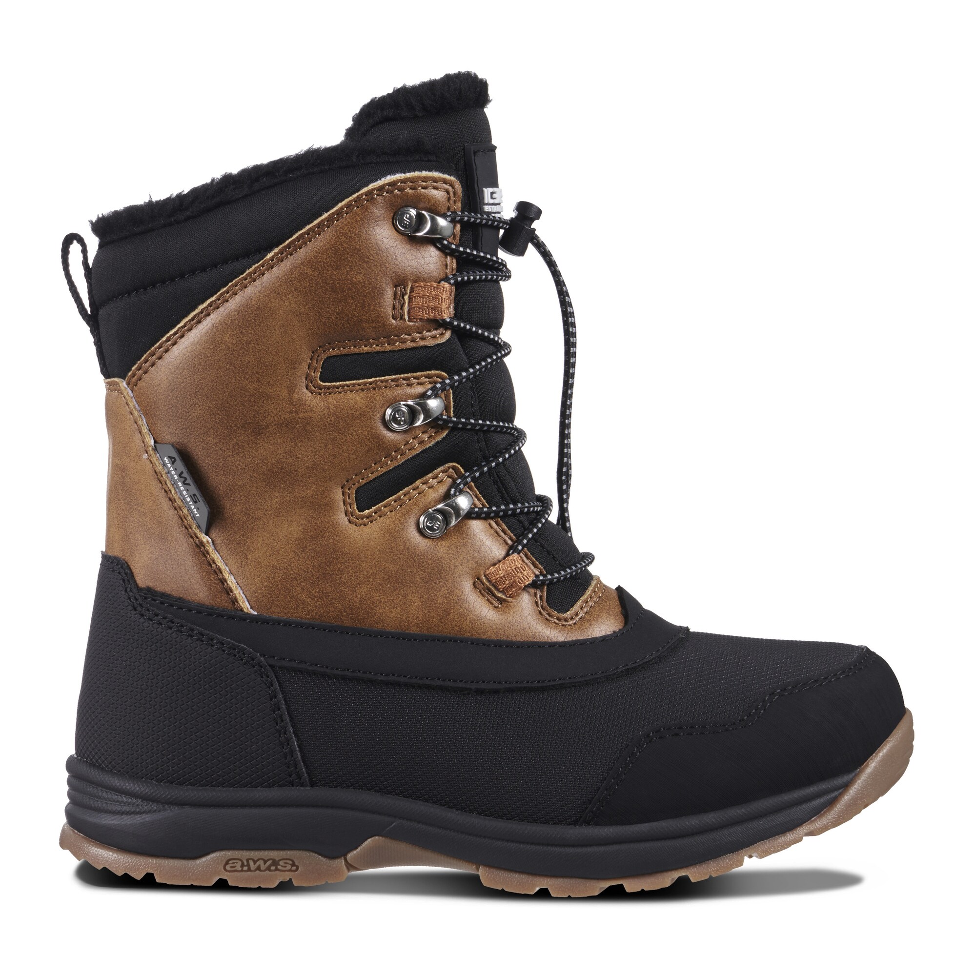 ICEPEAK Hócsizmák  világosbarna / fekete termék 2. képe
