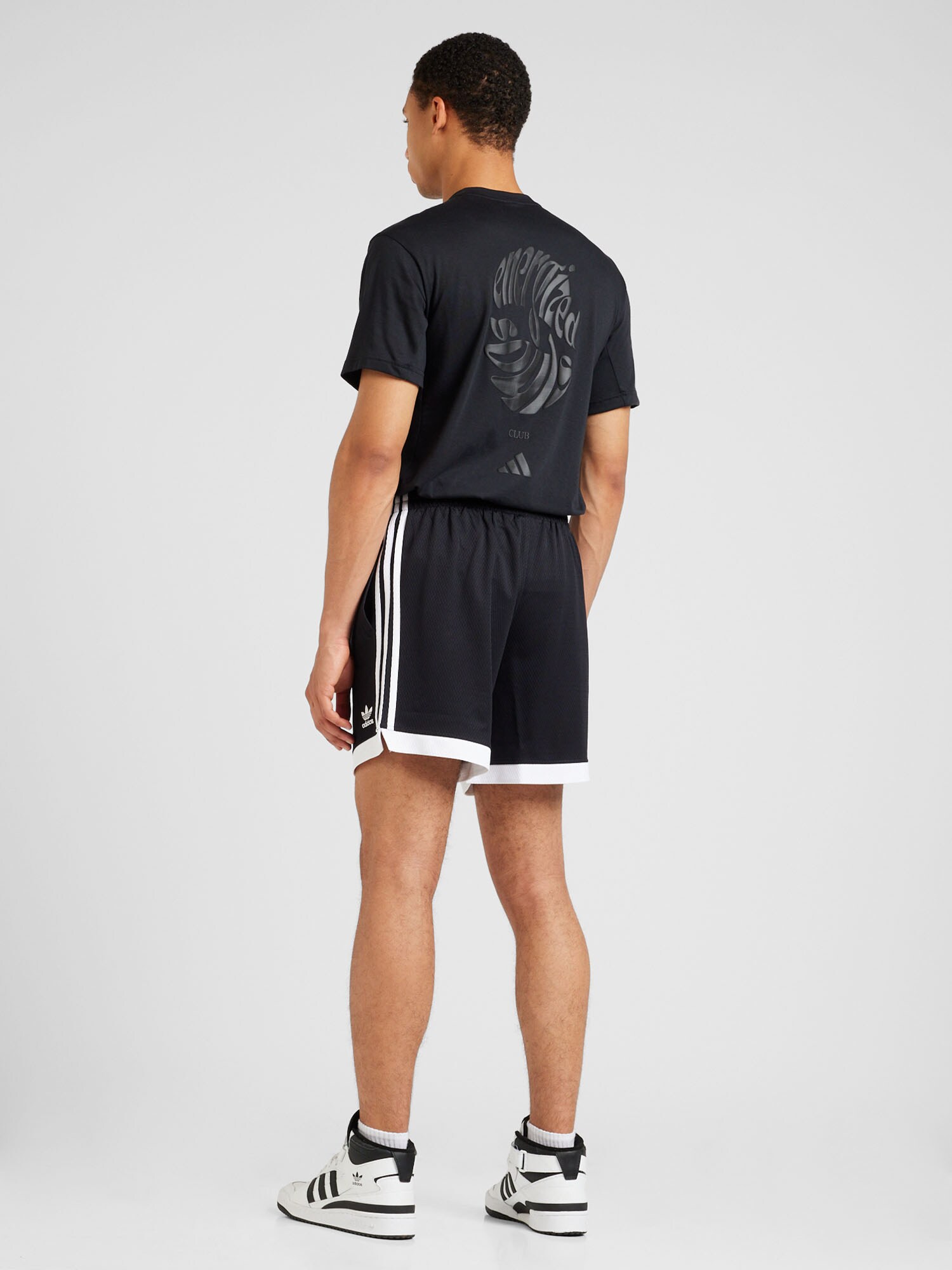 ADIDAS PERFORMANCE Sportnadrágok 'Mock Eyelet'  fekete / fehér termék 2. képe