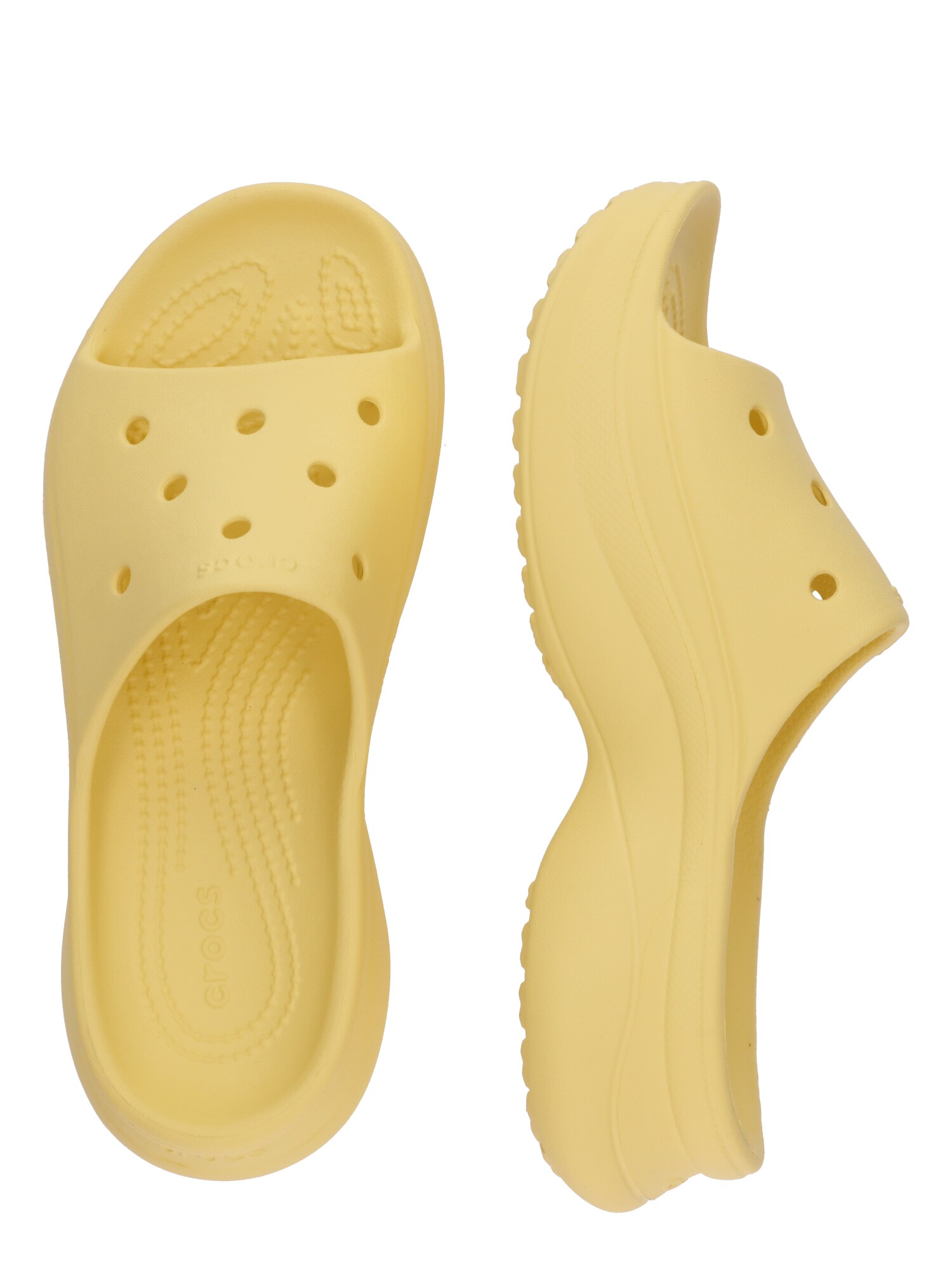 Crocs Papucs 'Bae'  pasztellsárga termék 2. képe