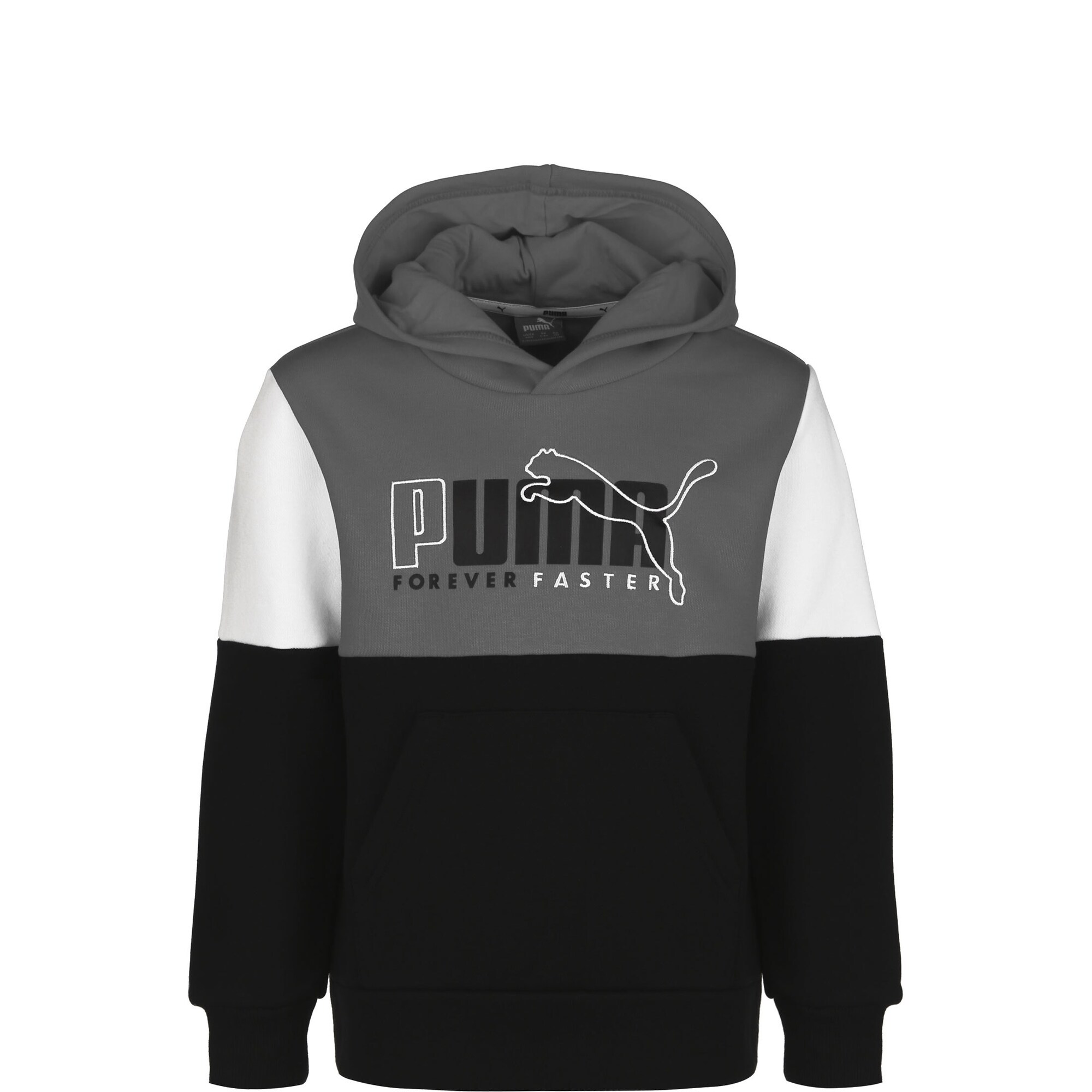 PUMA Sportinio tipo megztinis 'Alpha'  juoda / pilka / balta