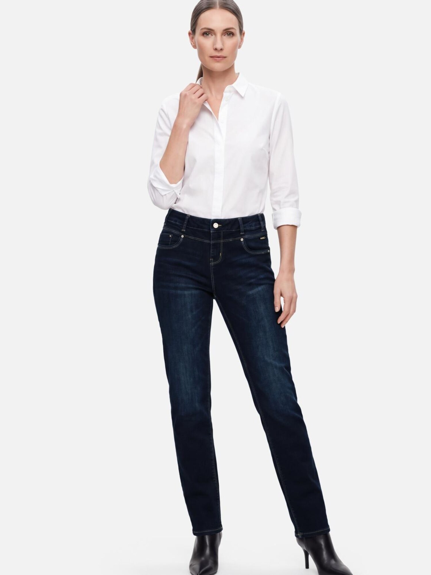 M.O.D MIRACLE OF DENIM Traperice tamno plava
