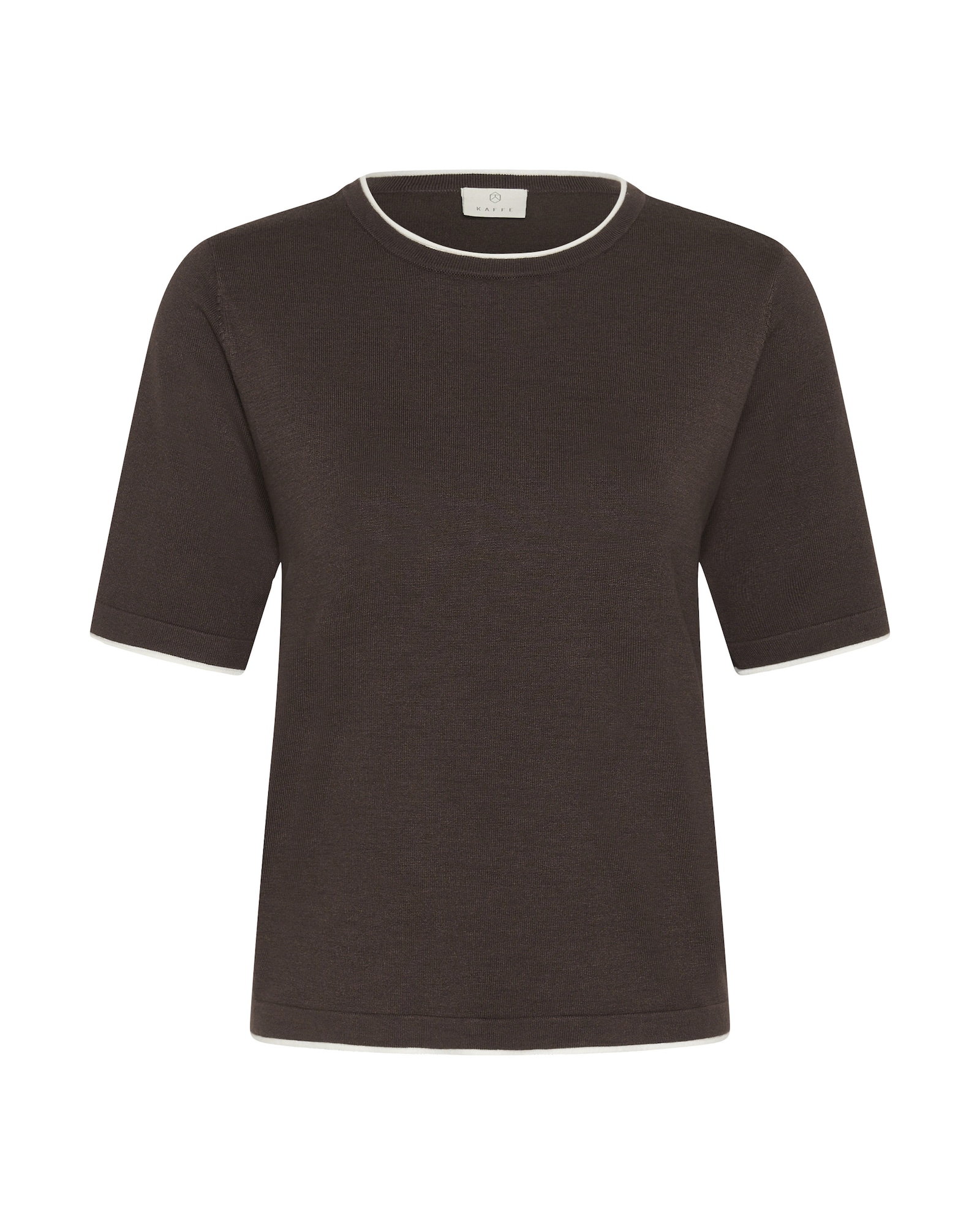 Kaffe Jersey 'KAlizza'  marrón