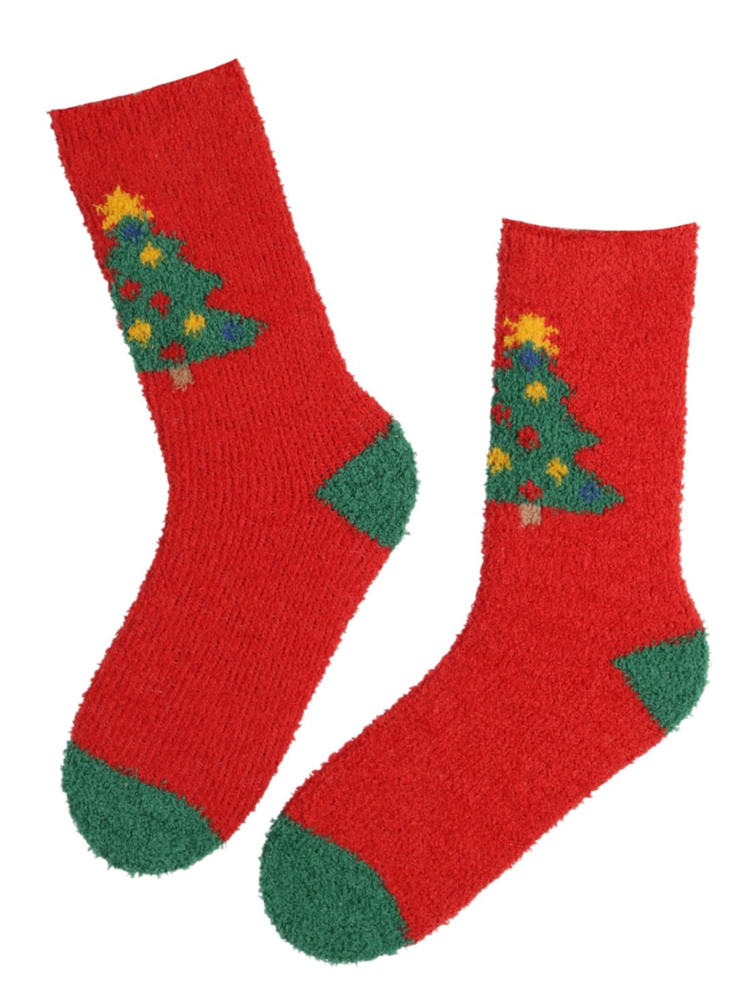Sokisahtel Čarape 'BUDAPEST warm Christmas socks' crvena