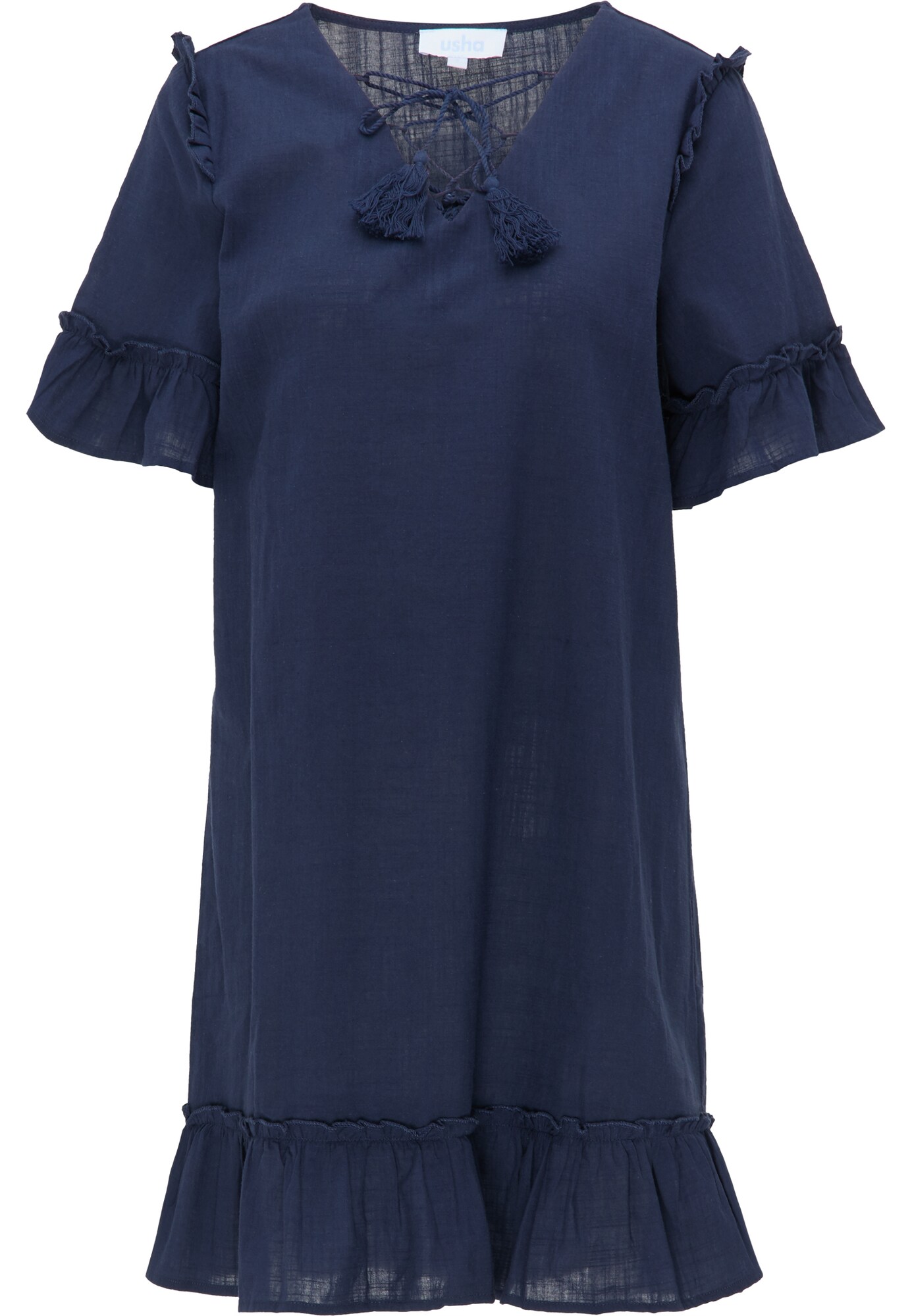 usha BLUE LABEL Vasarinė suknelė  tamsiai mėlyna