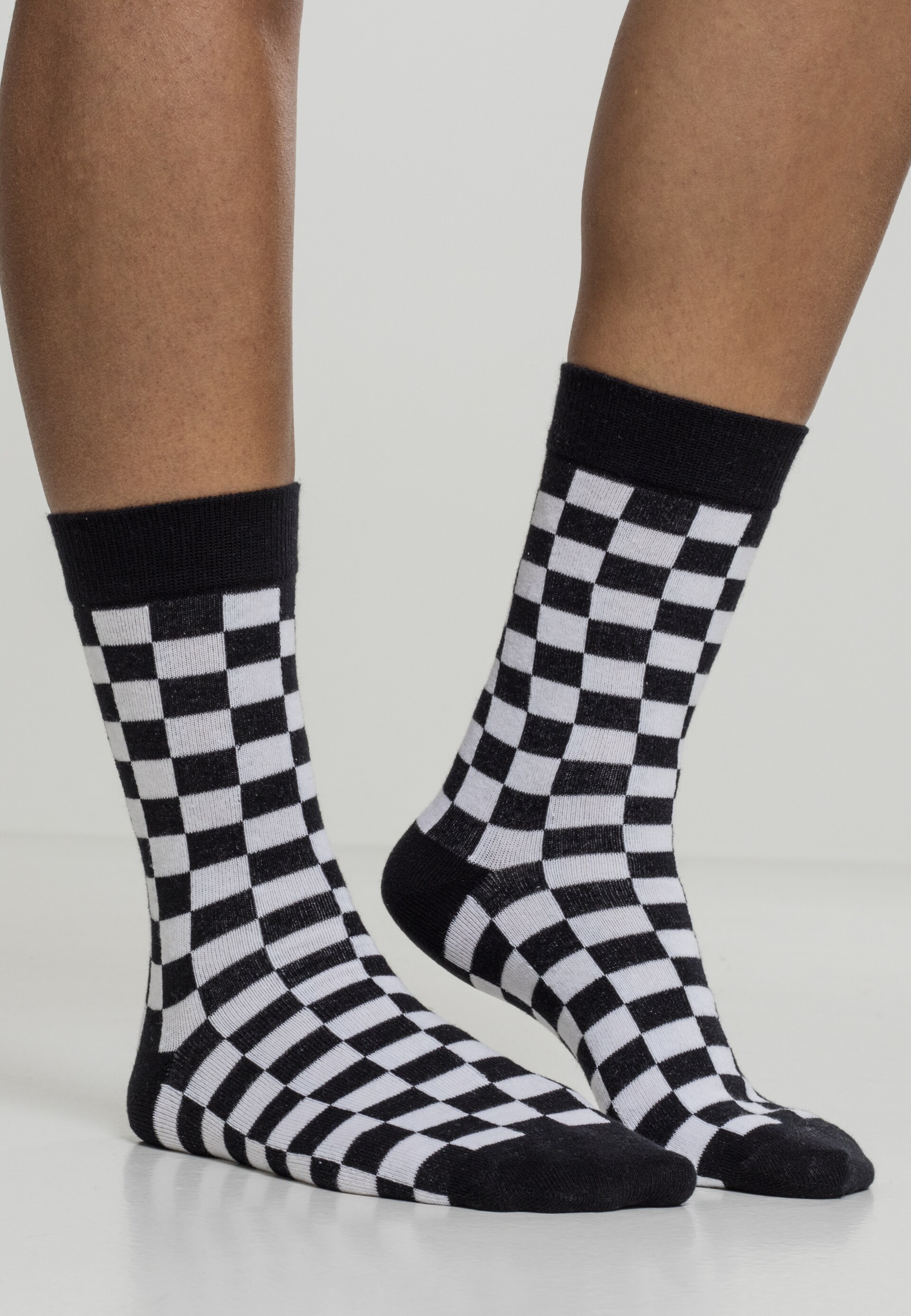 Urban Classics Sockor 'Checker' strumpor herr