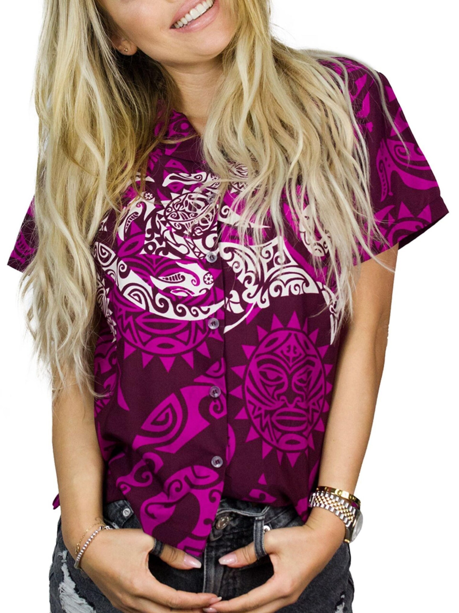 King Kameha Blus 'Maori Chest' dam