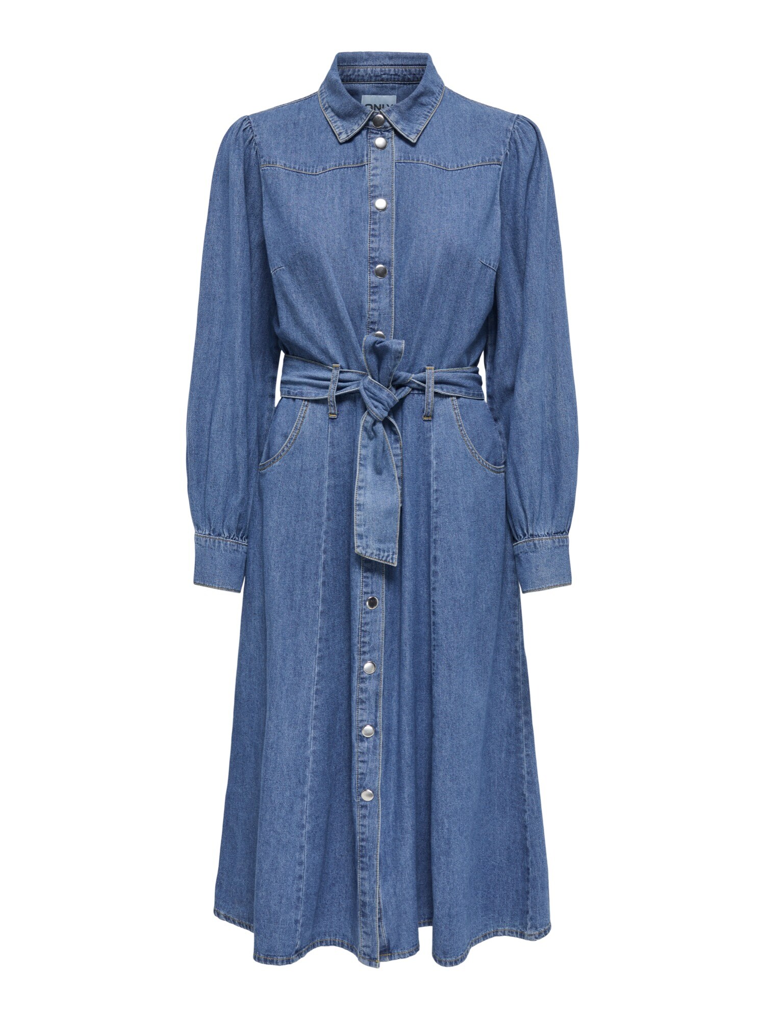 ONLY Rochie tip bluză ONLCaro albastru denim