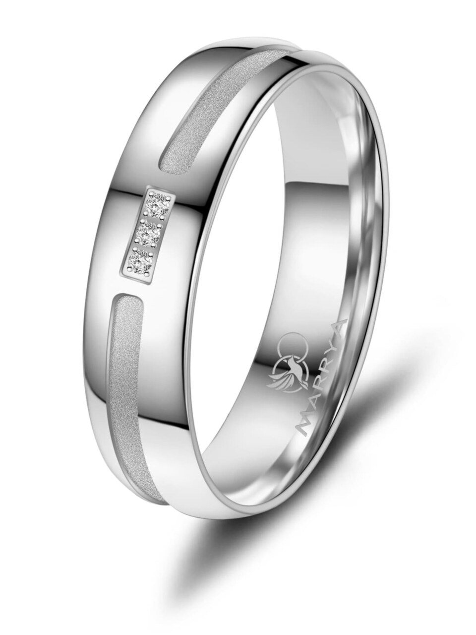 Ring 'MARRYA SI-14 Ehering aus Silber'