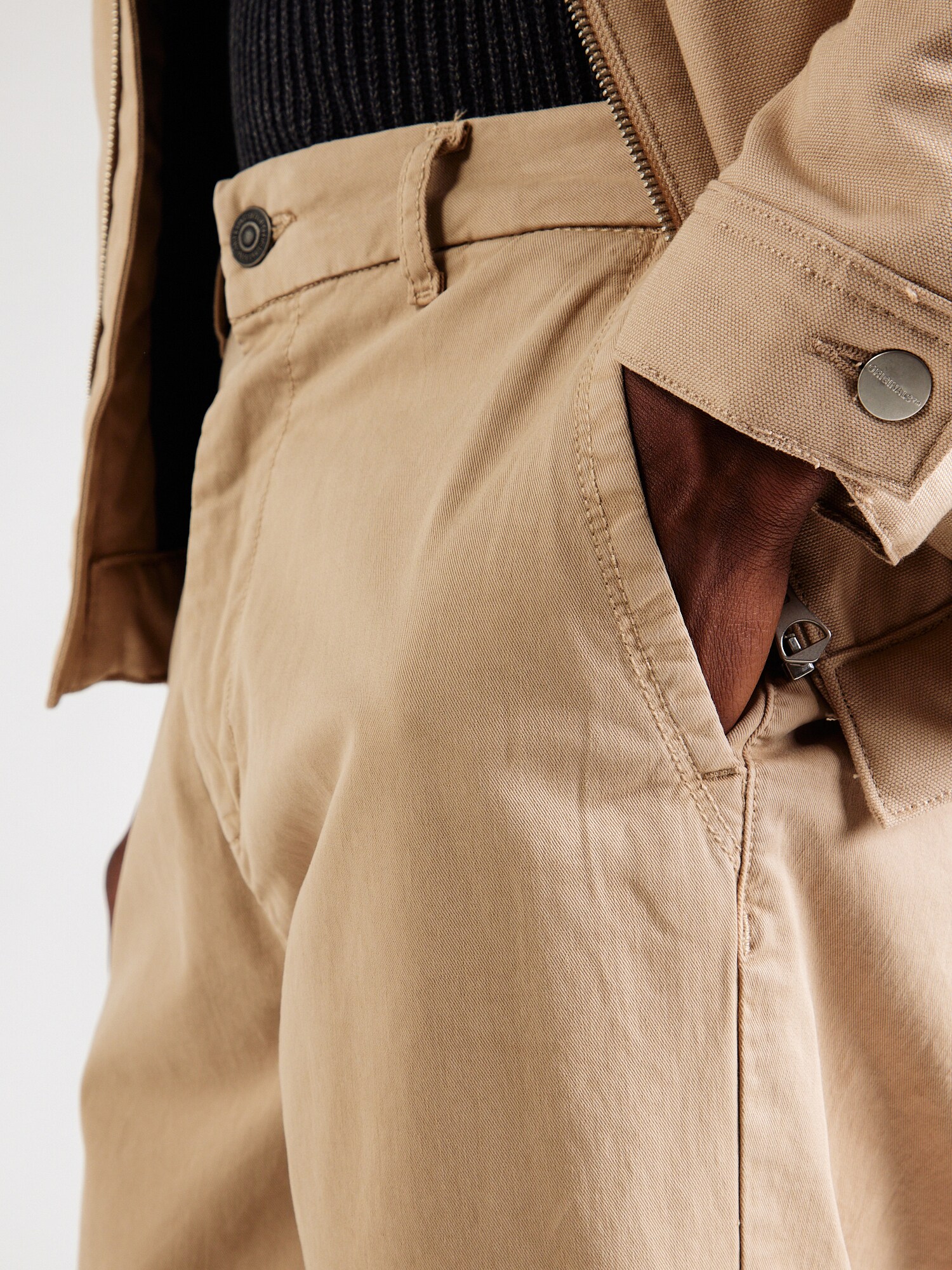 Only & Sons Chino nohavice 'ONSPOWER' béžová (obrázok 5)