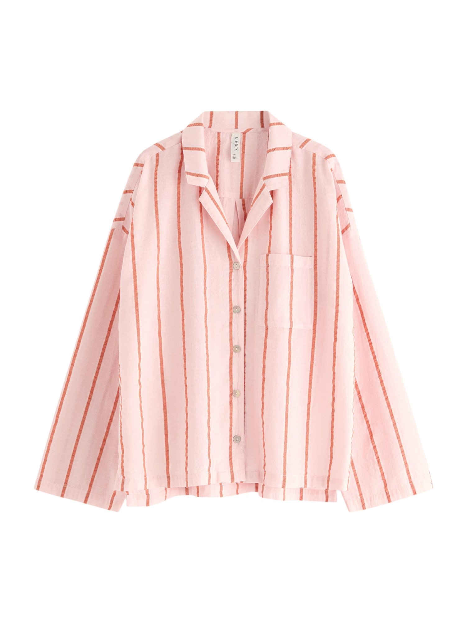 Lindex Bluză de noapte  roz zmeură / roz pastel