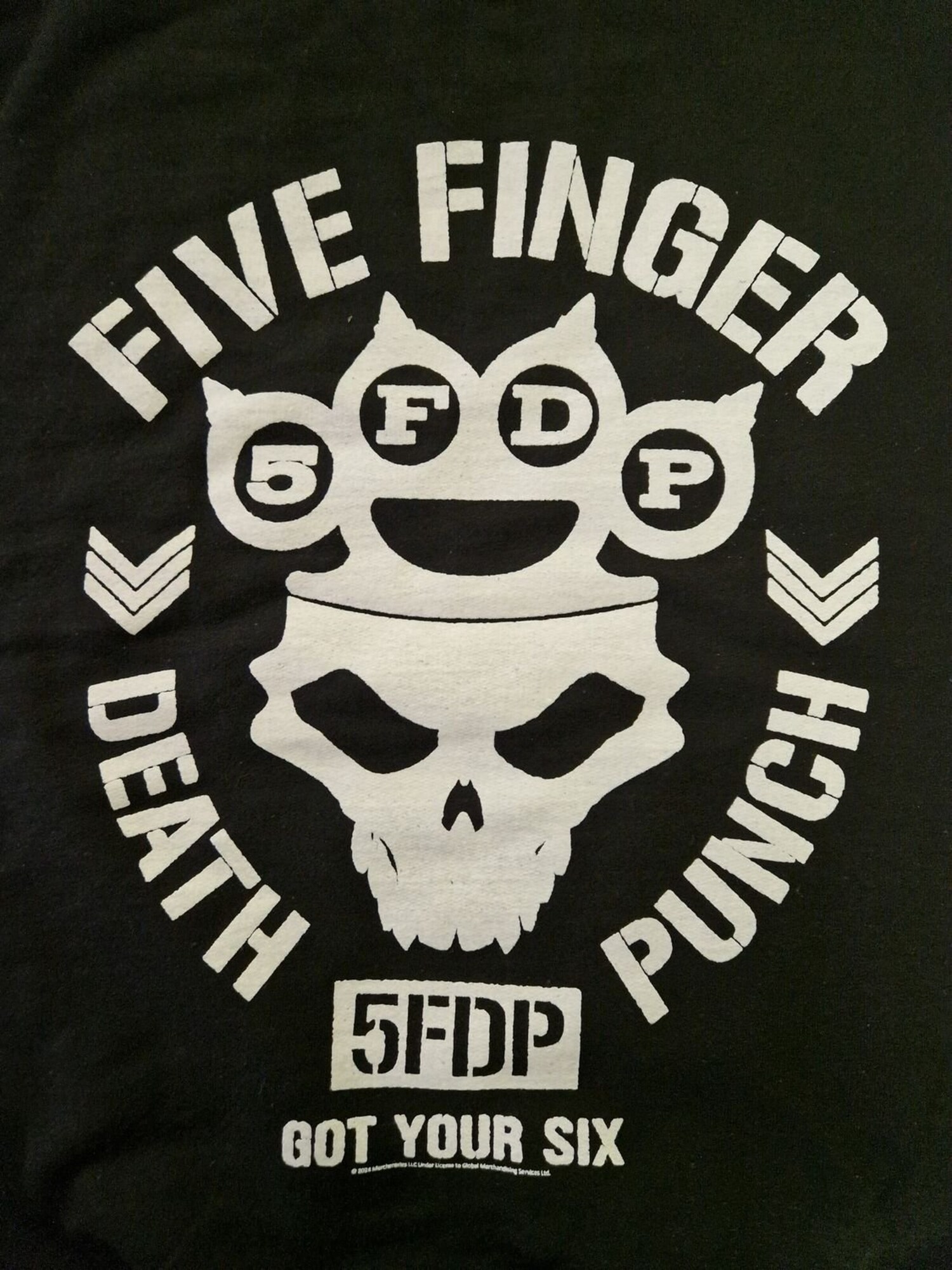 Five Finger Death Punch Camiseta 'Five Finger Death Punch Army T-Shirt' negro – imagen 3