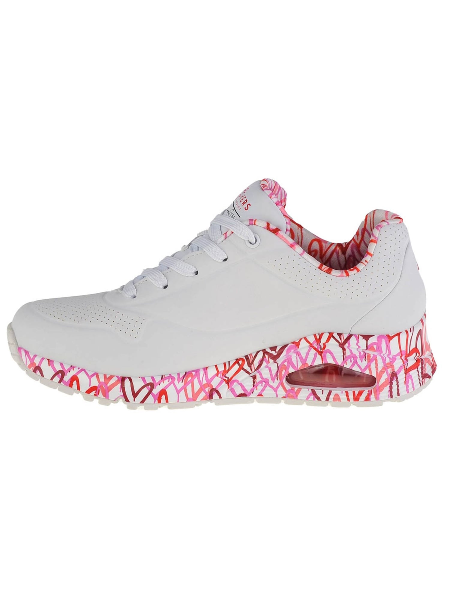 SKECHERS Zapatillas deportivas bajas 'Uno-Loving Love' rosa / rojo / blanco – imagen 2