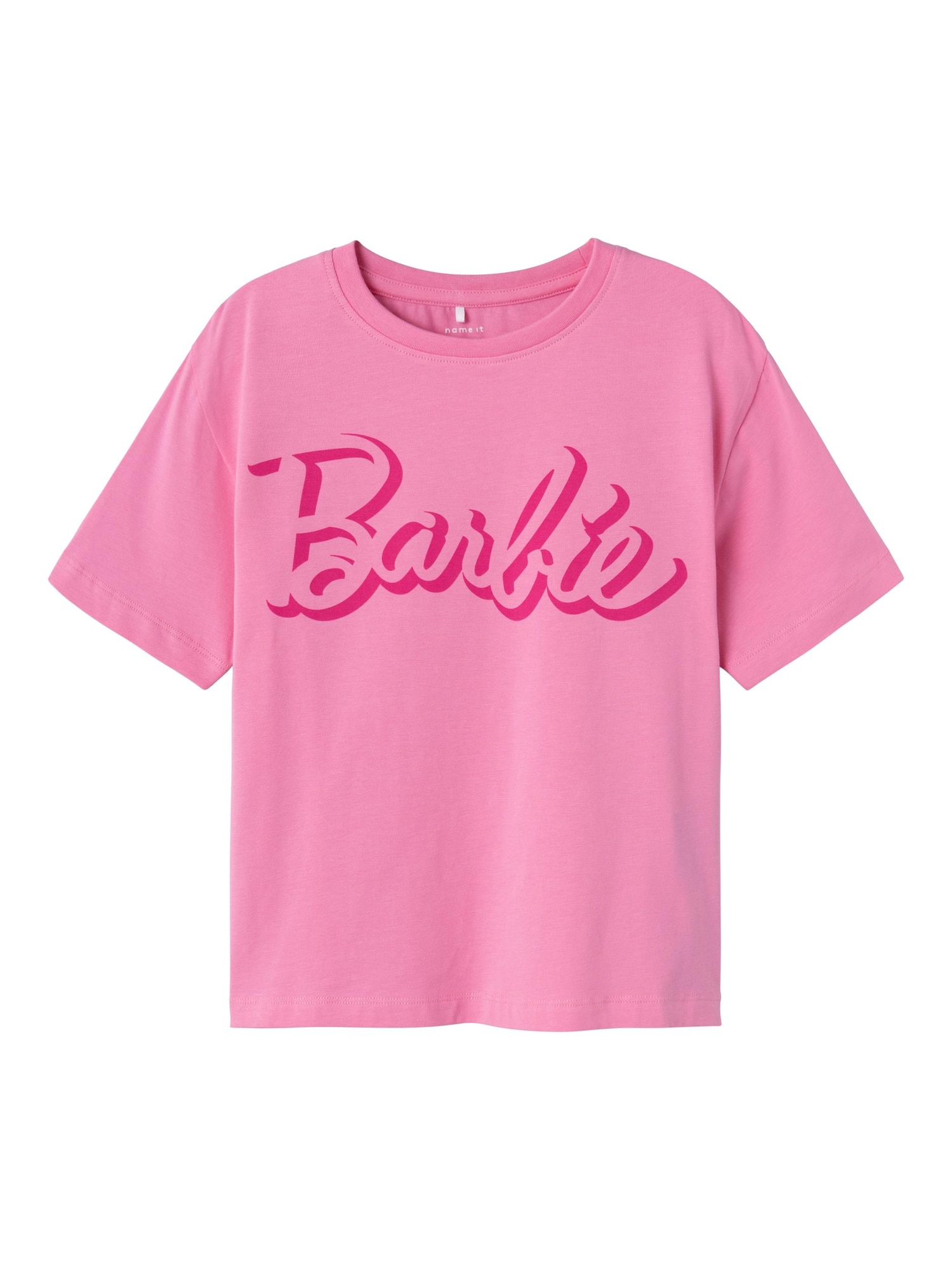 NAME IT Тениска 'DALINA BARBIE'  розово / светлорозово