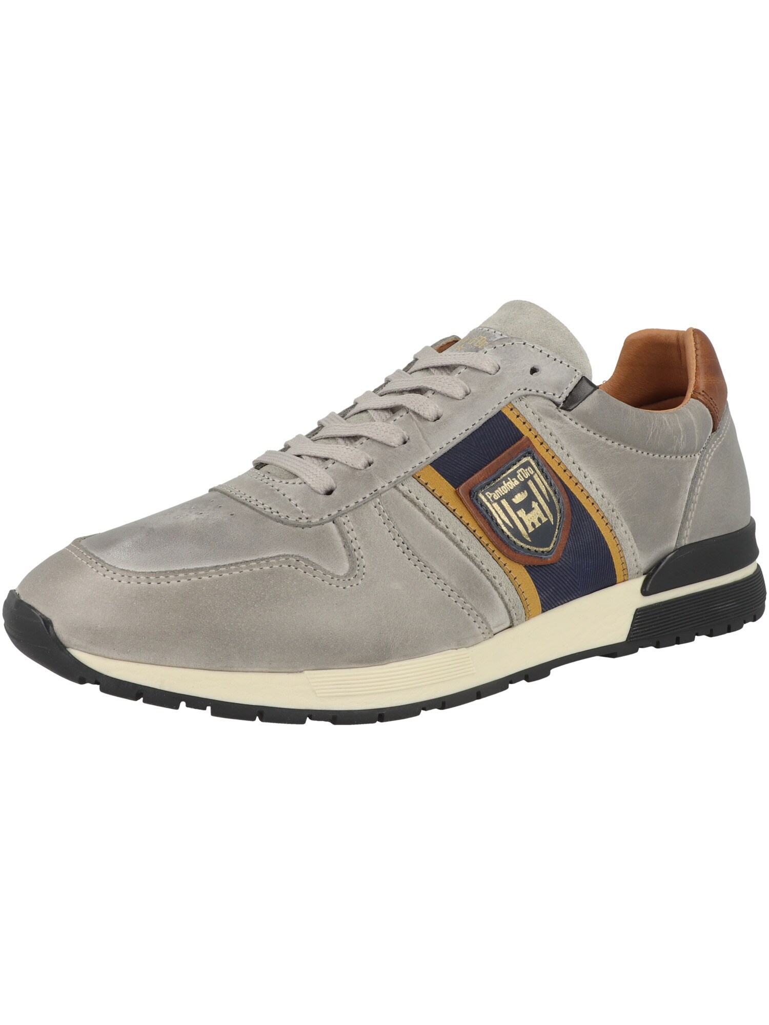 PANTOFOLA D'ORO Zapatillas deportivas bajas 'Sangano' marrón / gris claro / negro