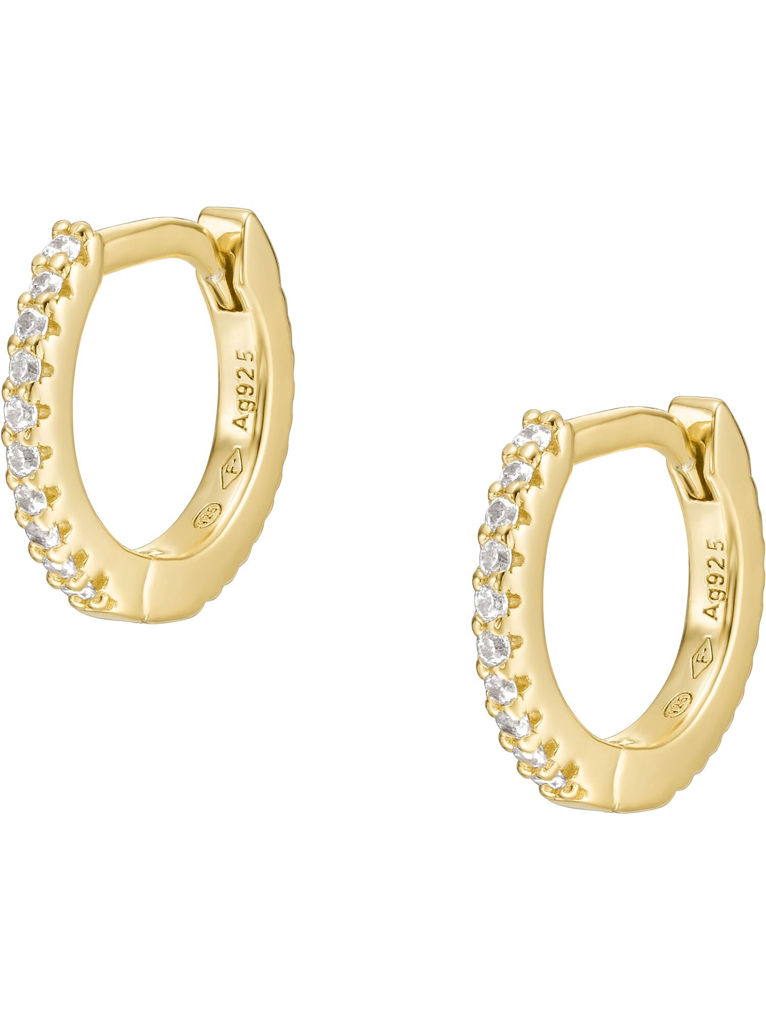 FOSSIL Cercei  auriu