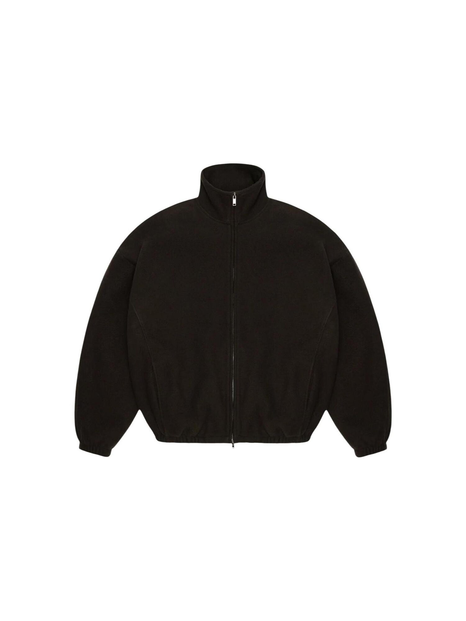 RAINS Chaqueta de entretiempo 'Fleece Zip Jacket Bark 19030' marrón oscuro – imagen 1