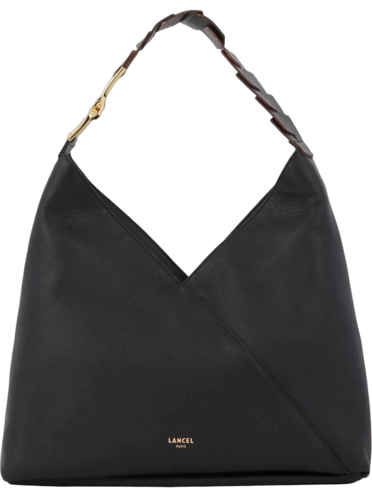 Lancel Bolso de hombro 'Pagode'  negro