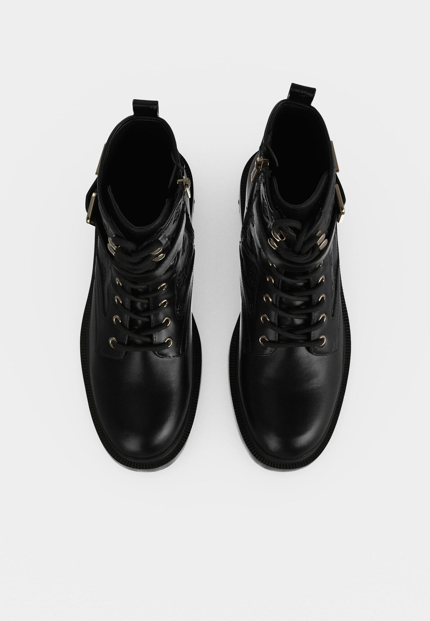 GUESS Botines con cordones 'FELLINI'  negro – imagen 4