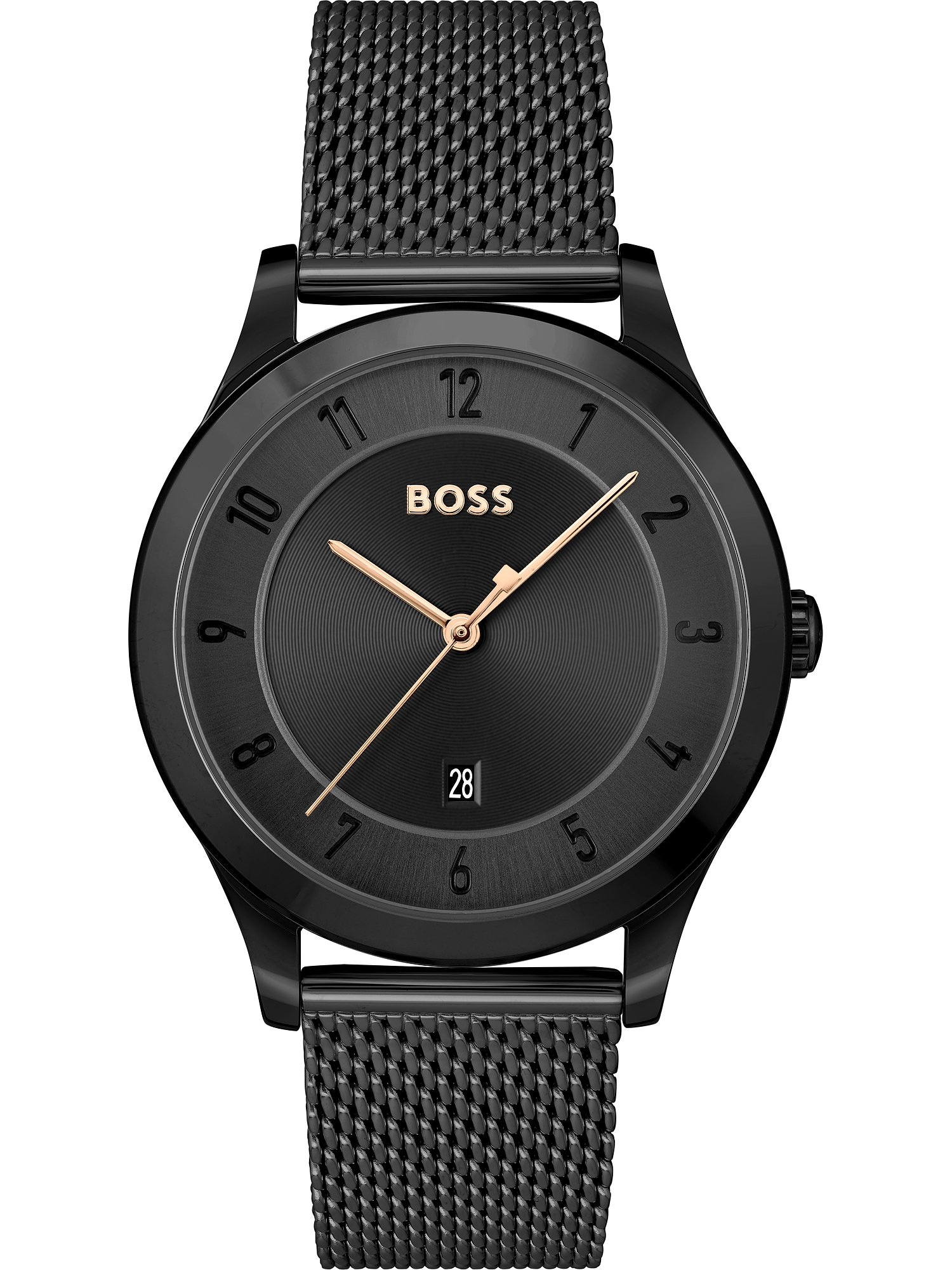 BOSS Black Analoginis (įprasto dizaino) laikrodis juoda