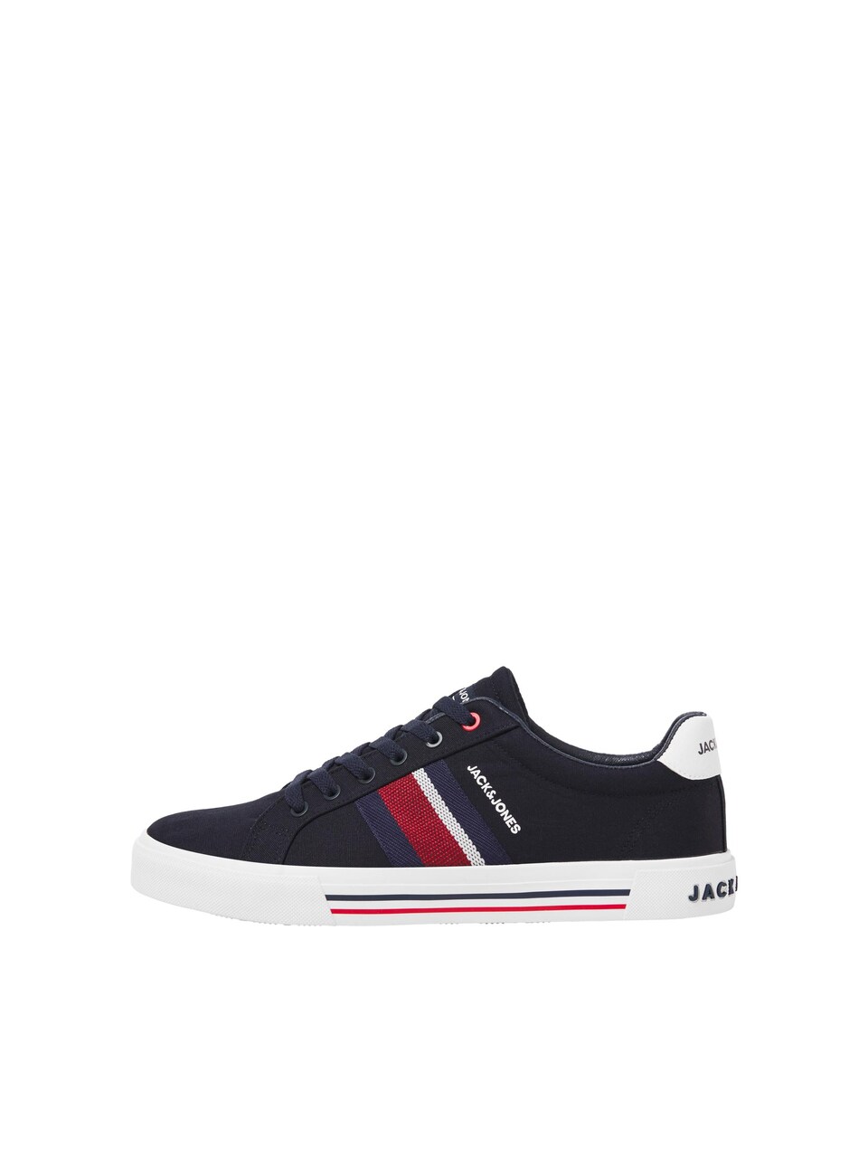 Låg sneaker 'Gordon' marinblå / marinblå / röd