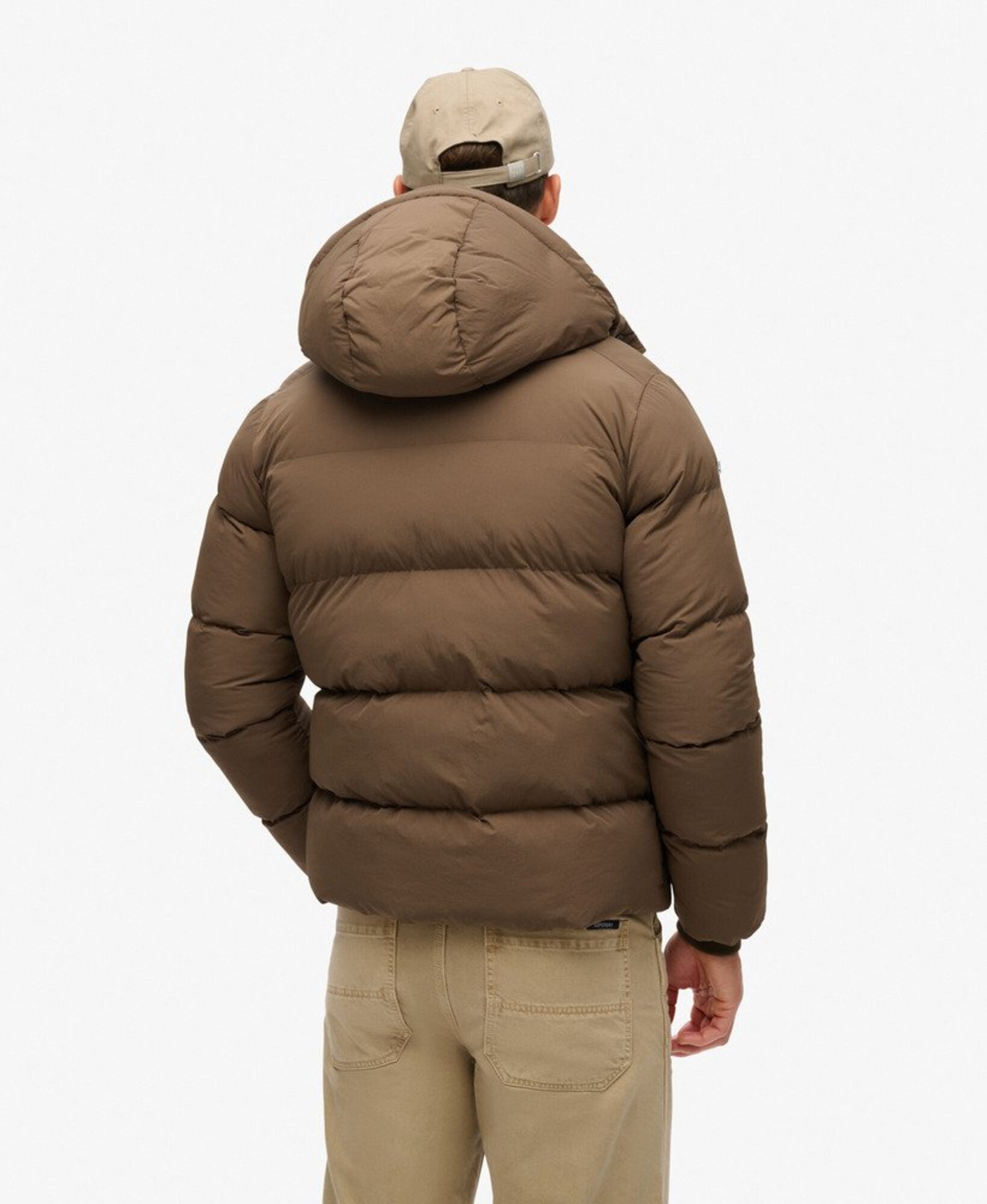 Superdry & Co Zimná bunda hnedá (obrázok 3)
