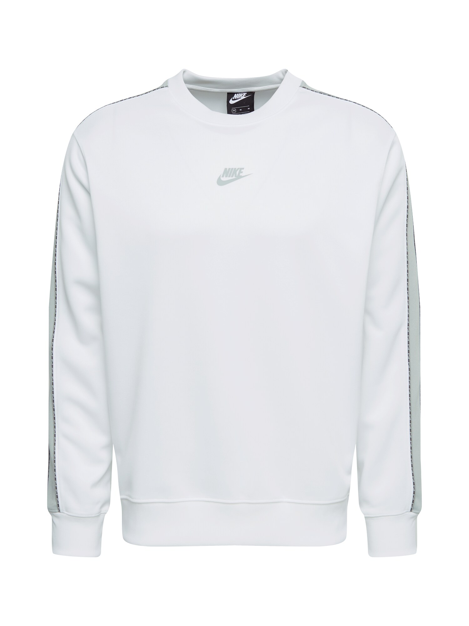 Nike Sportswear Megztinis be užsegimo  šviesiai pilka / balta