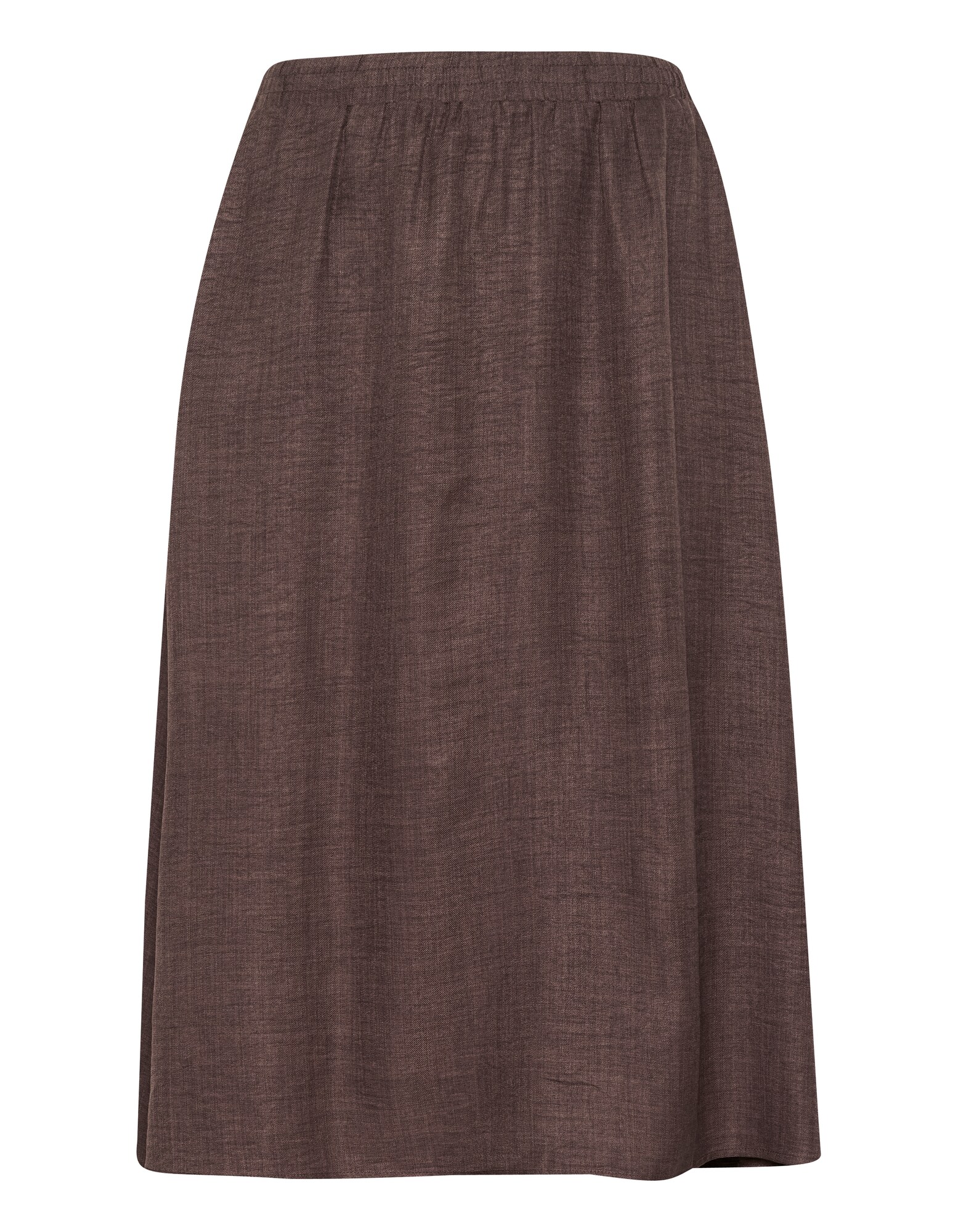 KAFFE CURVE Fustă Ellie  maro mokka