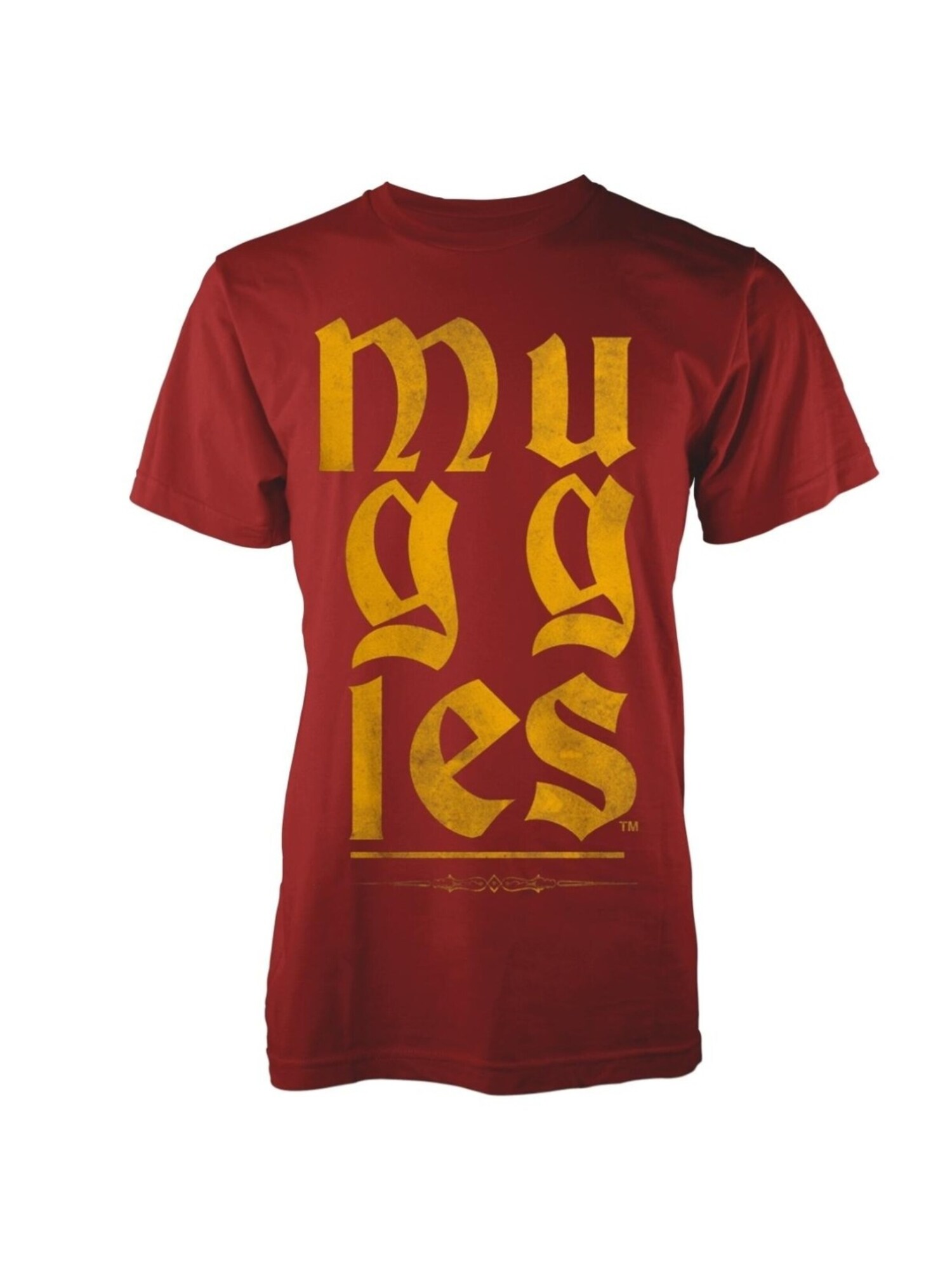 Rockshirts Camiseta 'Harry Potter Muggles'  rojo