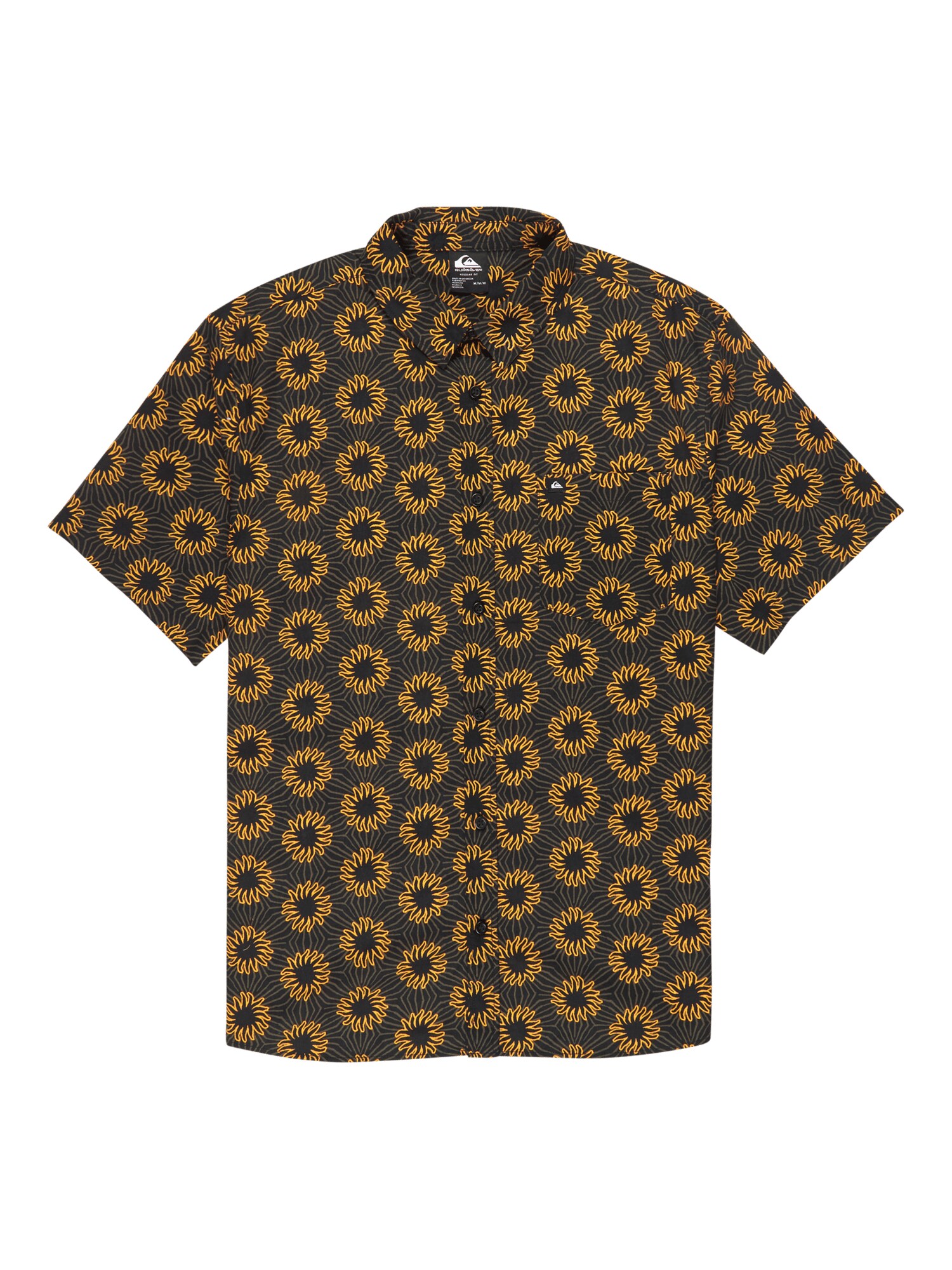 QUIKSILVER Cămăși funcțională Apero Classic  sepie / galben / negru