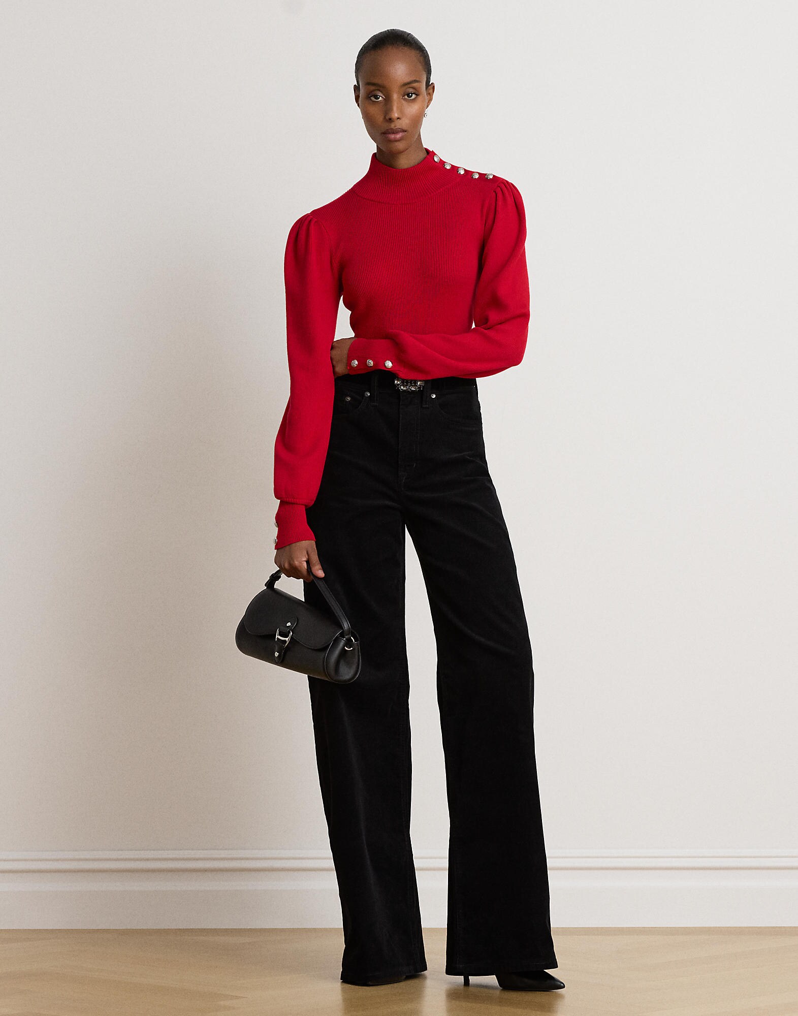 Lauren Ralph Lauren Jersey 'DWORINA'  rojo – imagen 4