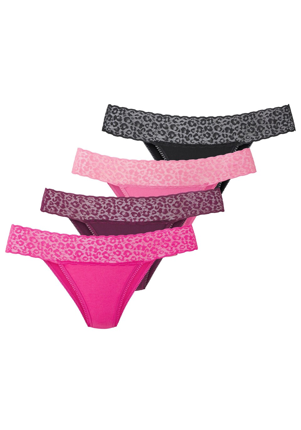 Trosa aubergine / rosa / mörkrosa