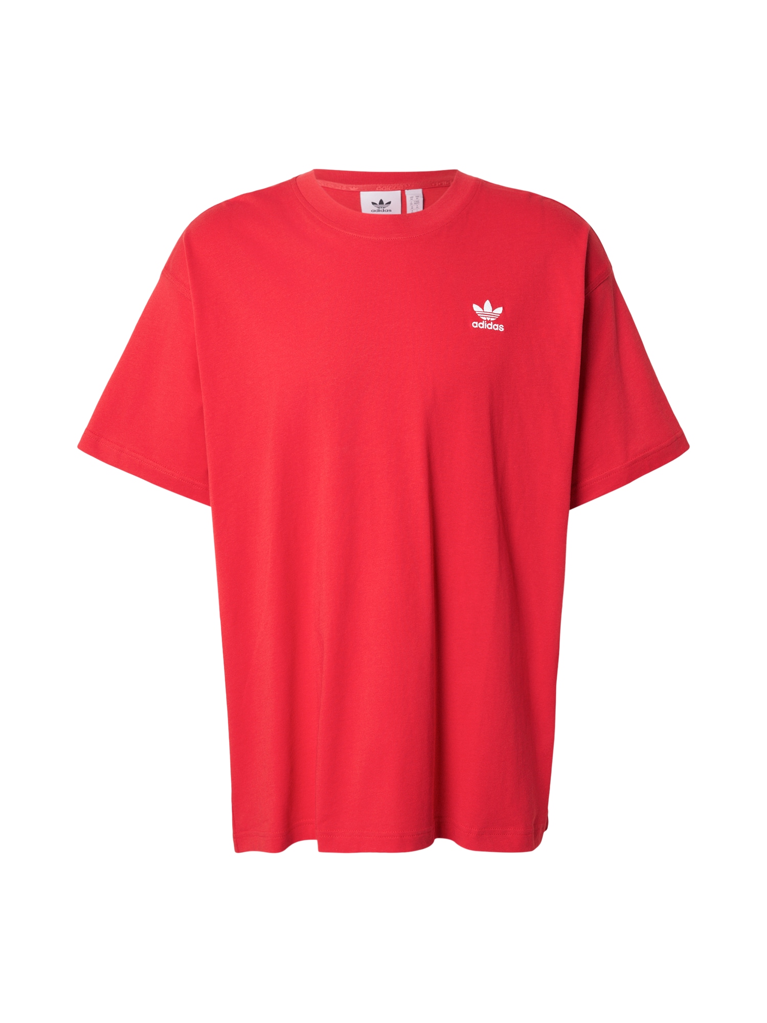 ADIDAS ORIGINALS Tricou Trefoil Essentials roșu