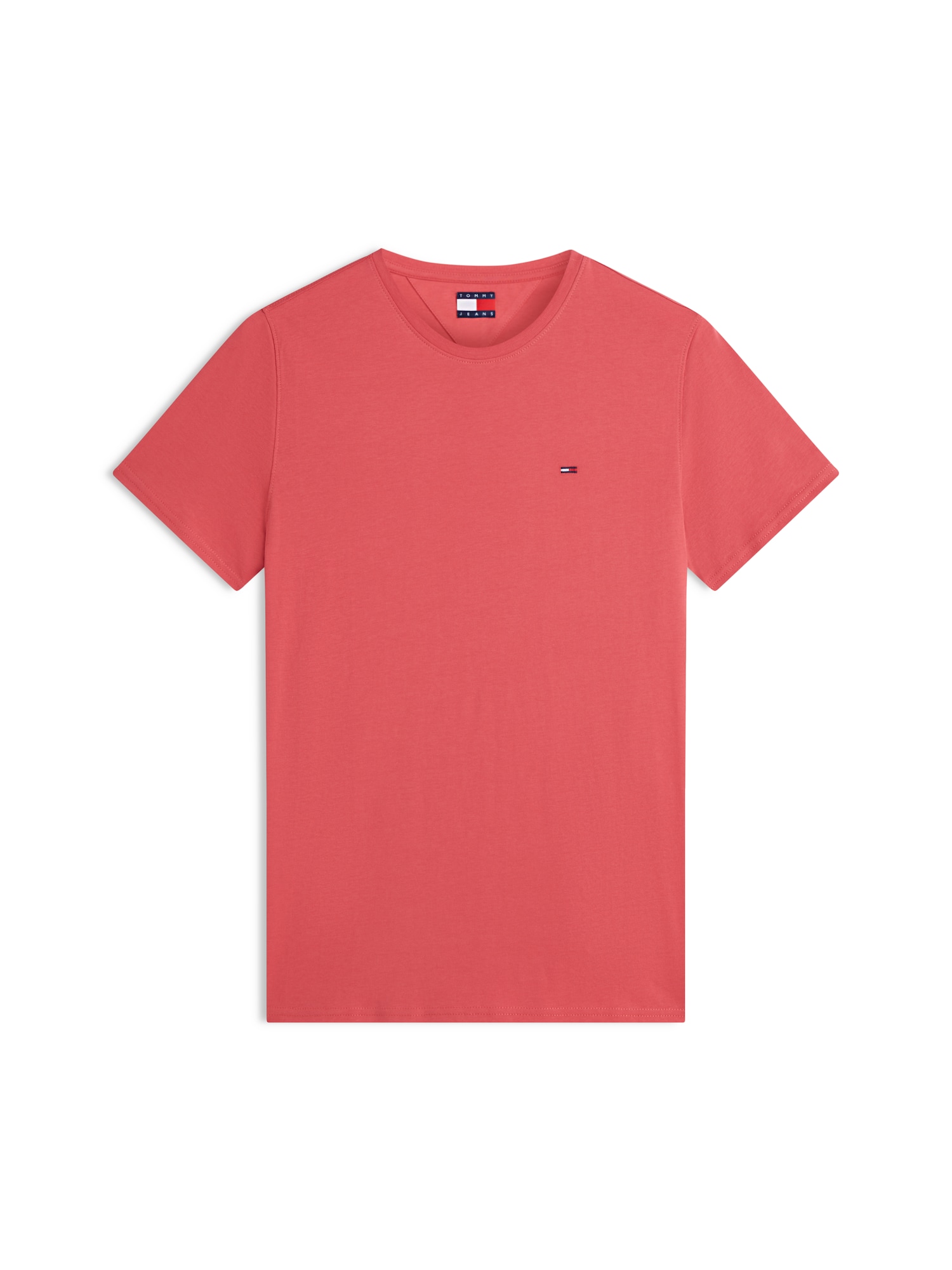 Tommy Jeans Tricou Extra Slim roșu pepene