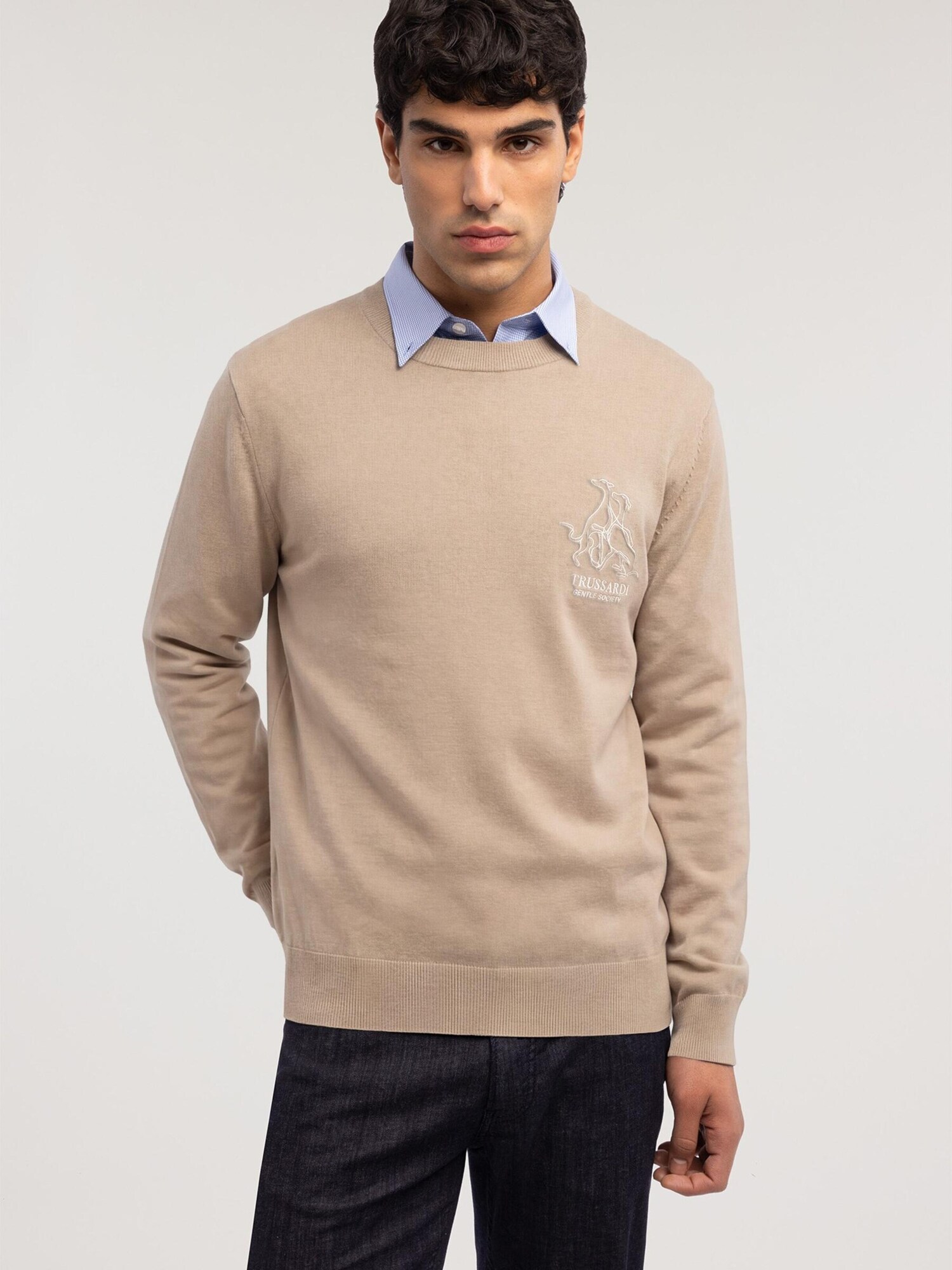 Trussardi Jersey beige – imagen 14