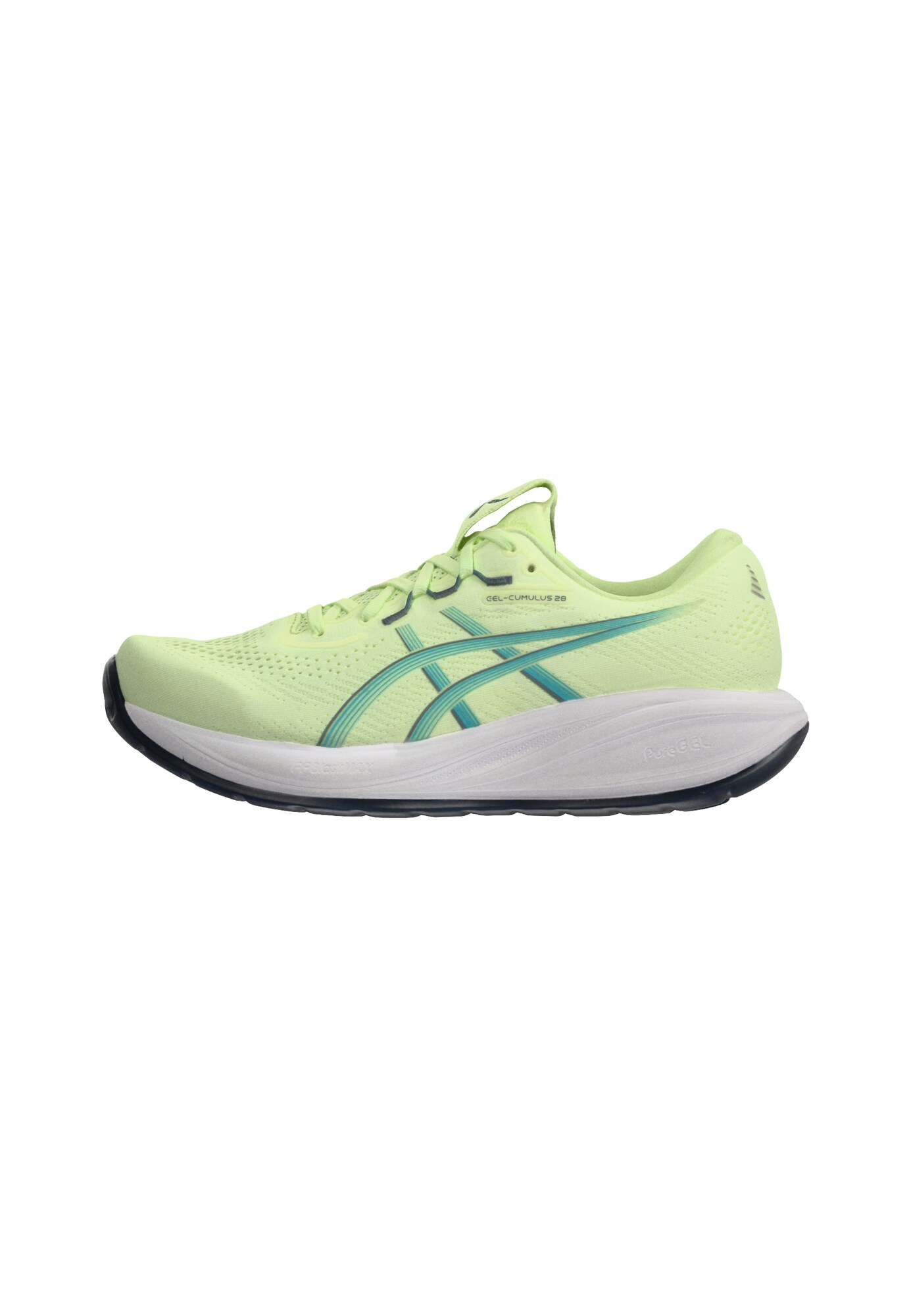 ASICS Bežecká obuv 'GEL-CUMULUS 28'  tyrkysová / pastelovo zelená