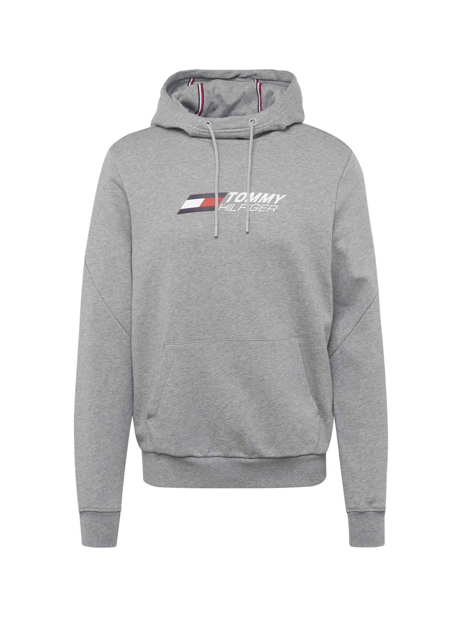 TOMMY HILFIGER Sweatshirt  navy / acinzentado / vermelho / branco
