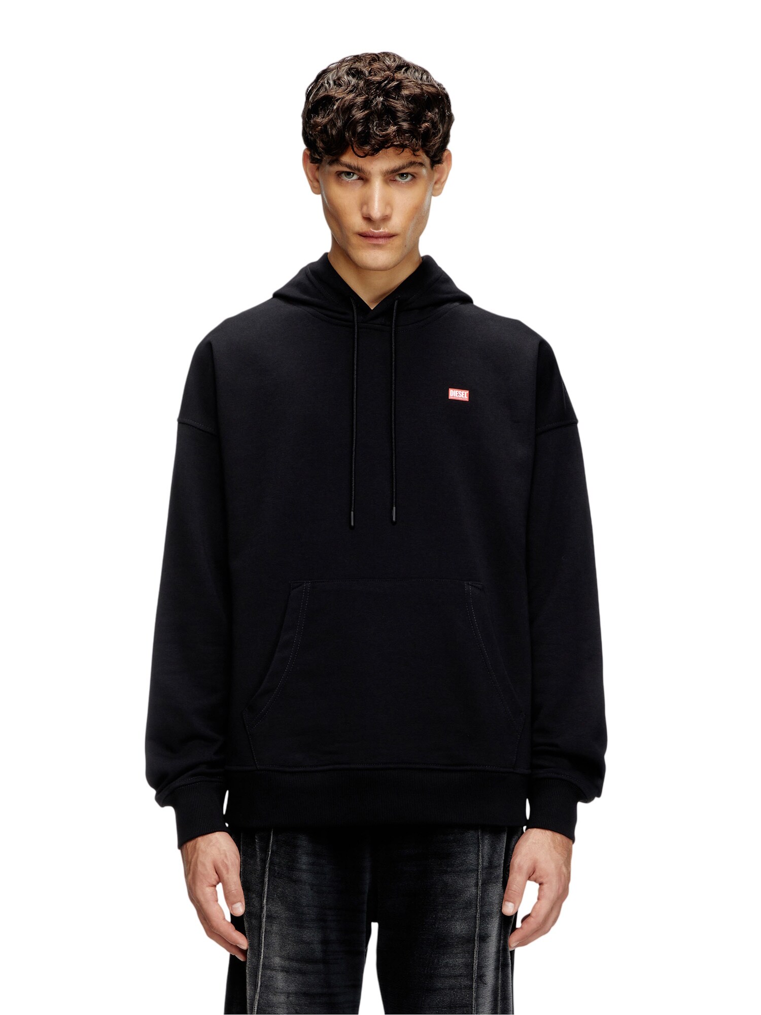 DIESEL Sudadera negro – imagen 3