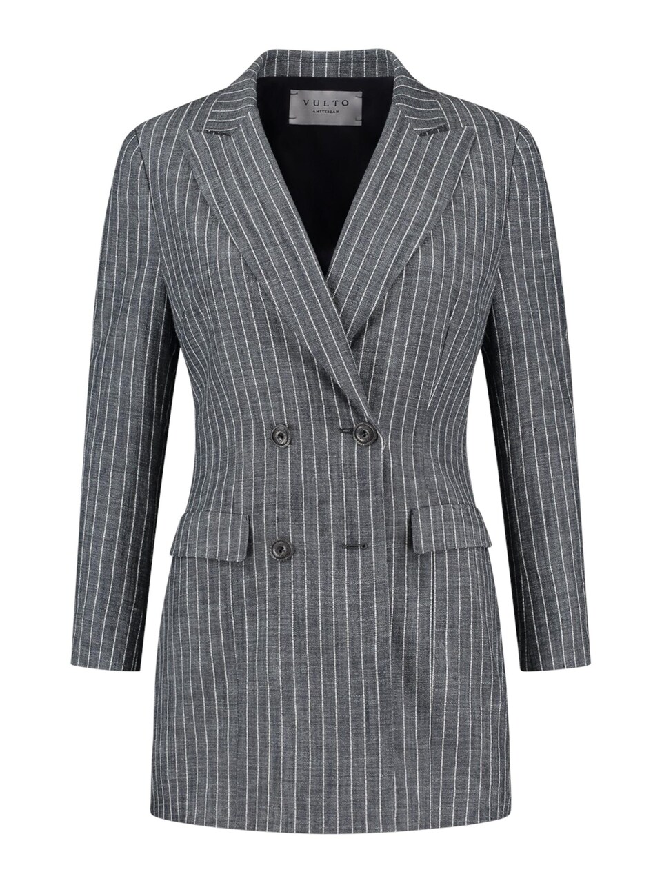 Kavaj 'Pinstripe Double-Breasted Jacket'