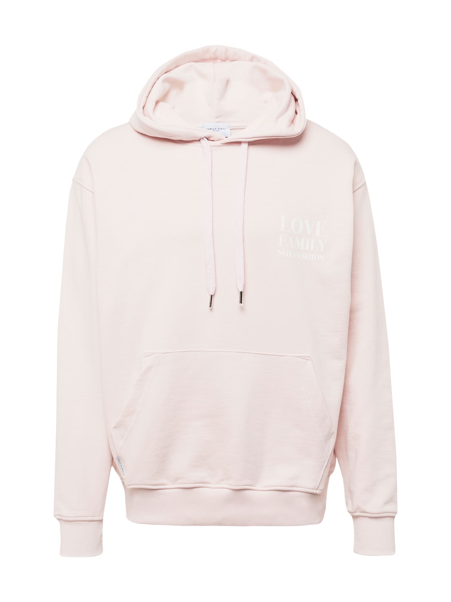 Family First Sweatshirt  rosa claro / branco