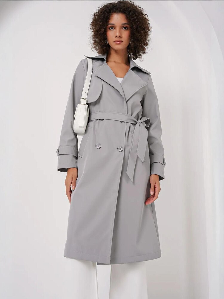 Bigdart Mantel Damen Größe S grau