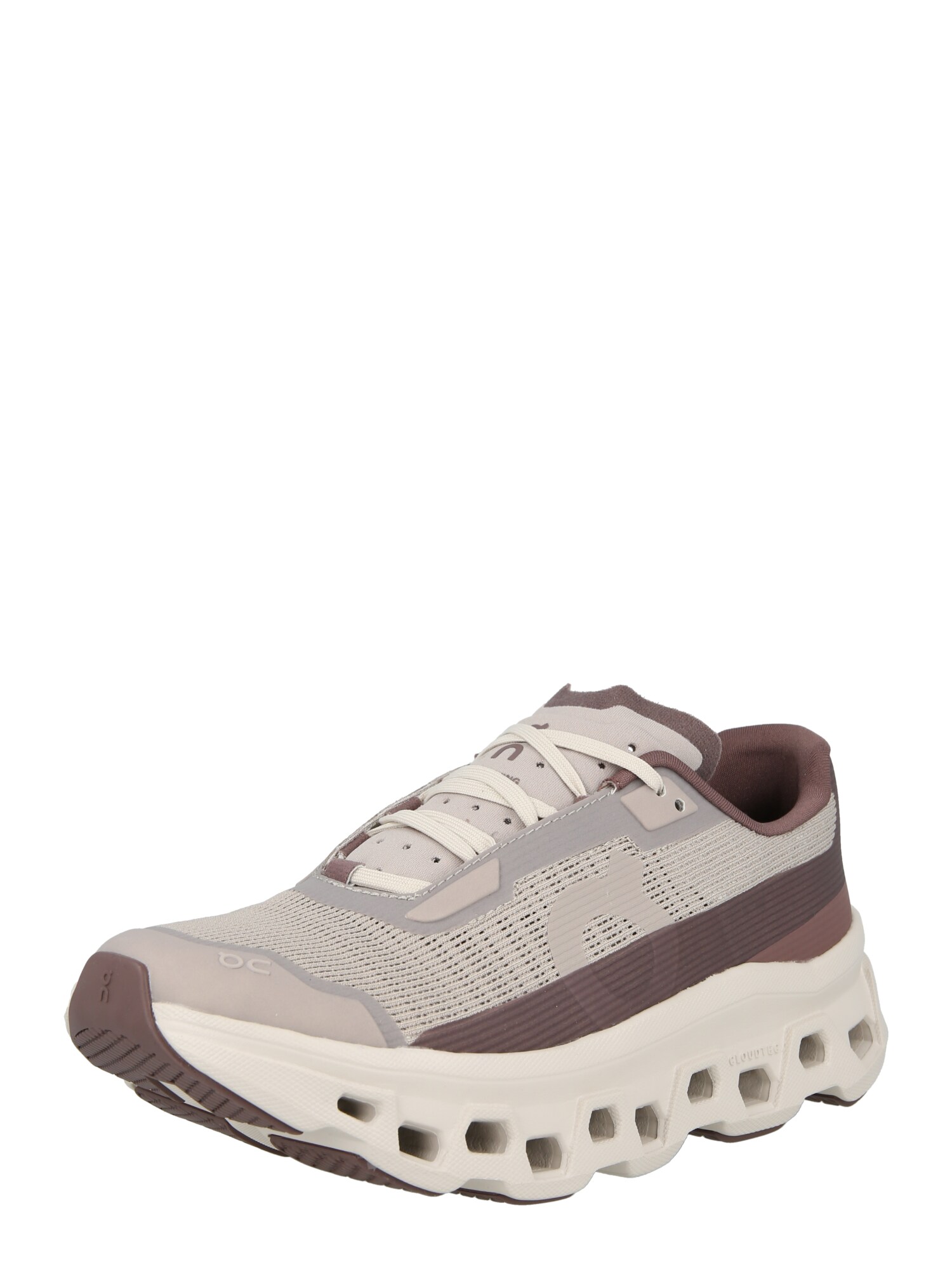 On Sneaker de alergat 'Cloudmonster Void'  maro / grej