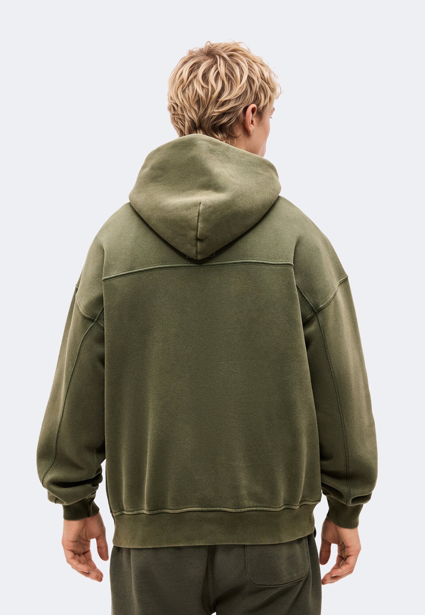 Abercrombie & Fitch Sudadera 'ESSENTIAL POPOVER 2.0' oliva – imagen 3