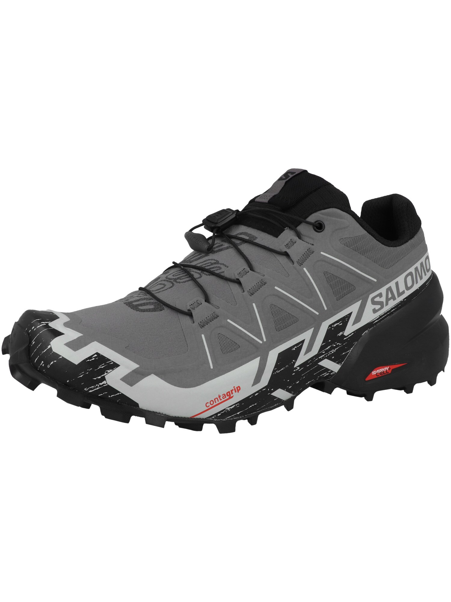 SALOMON Zapatillas de running 'Speedcross 6'  gris / gris claro / negro – imagen 4