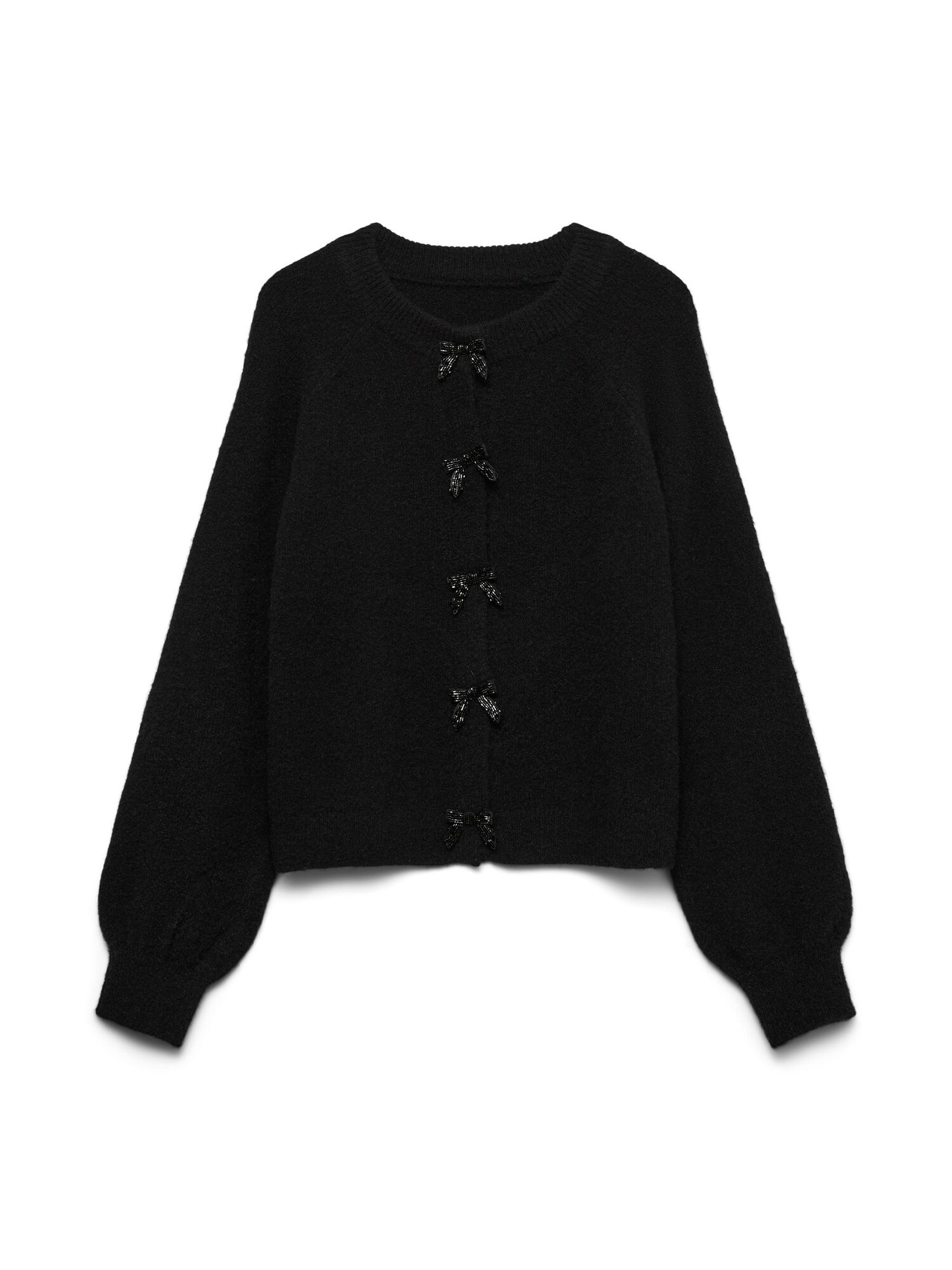 VERO MODA Strickjacke 'VMViolin' schwarz