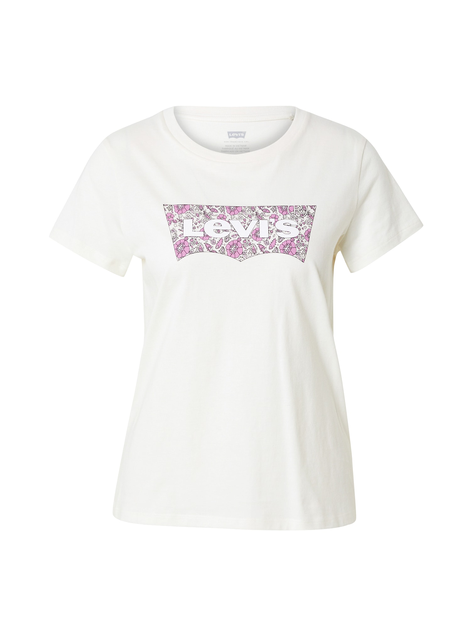 LEVIS ® Tricou The Perfect  mov prună / negru / alb