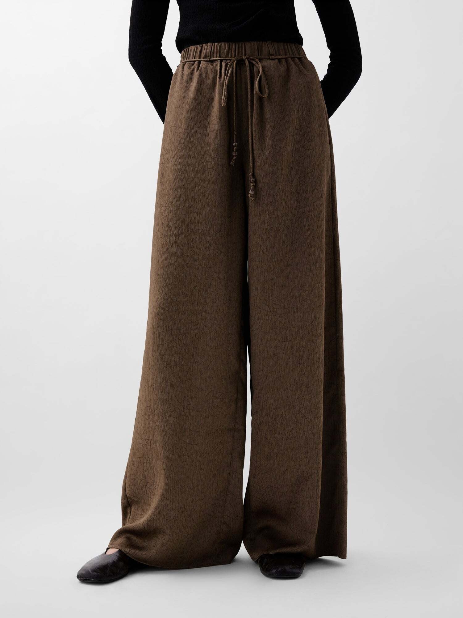 Thumbnail - Scalpers Crinkle Kaftan Pant