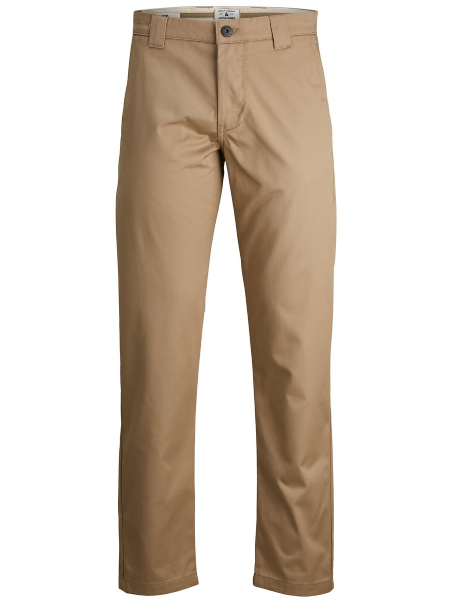 JACK & JONES Chino stiliaus kelnės 'KANE TOBIS'  gelsvai pilka spalva