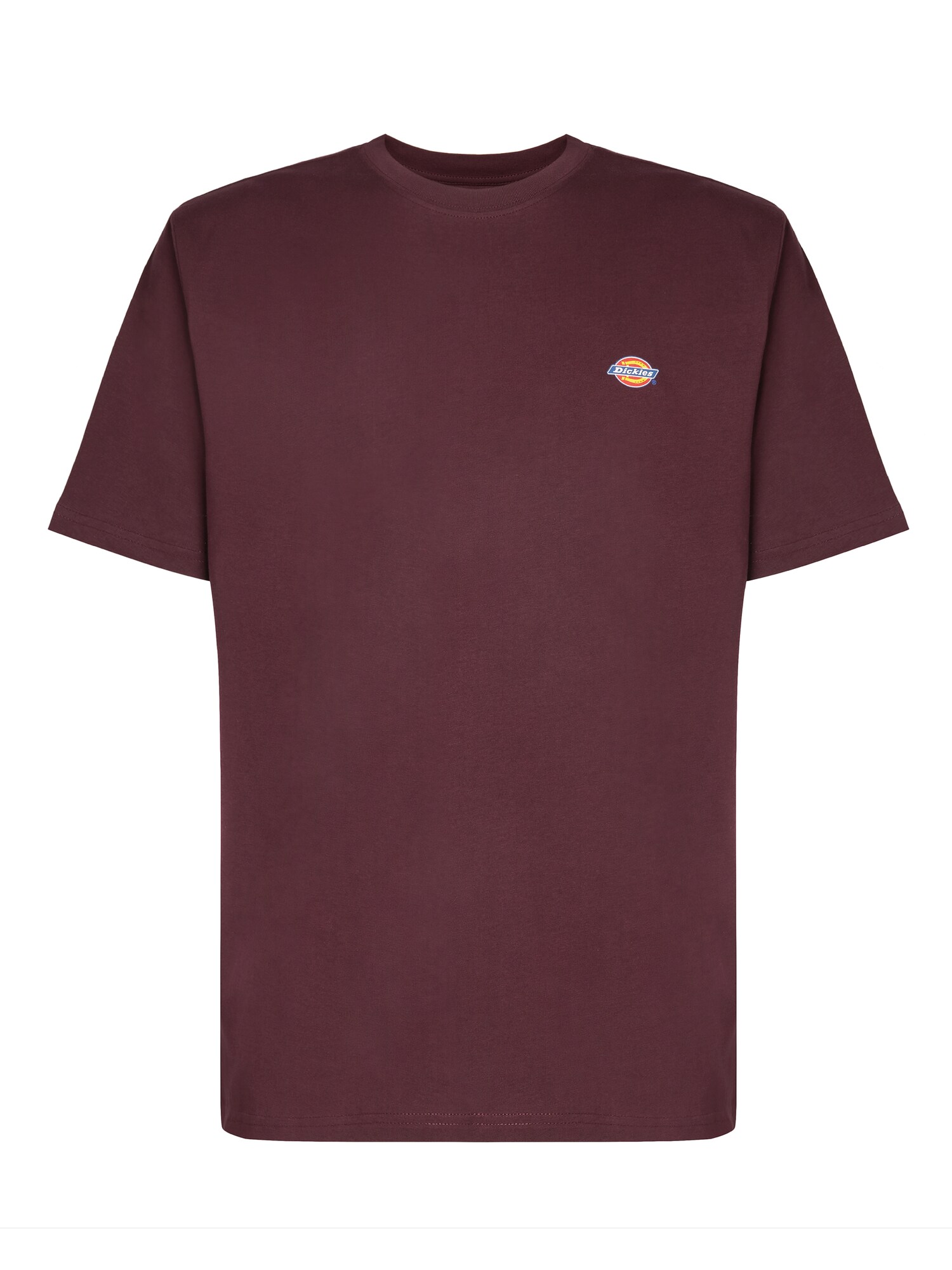 DICKIES Tricou 'Mapleton'  albastru / maro / portocaliu