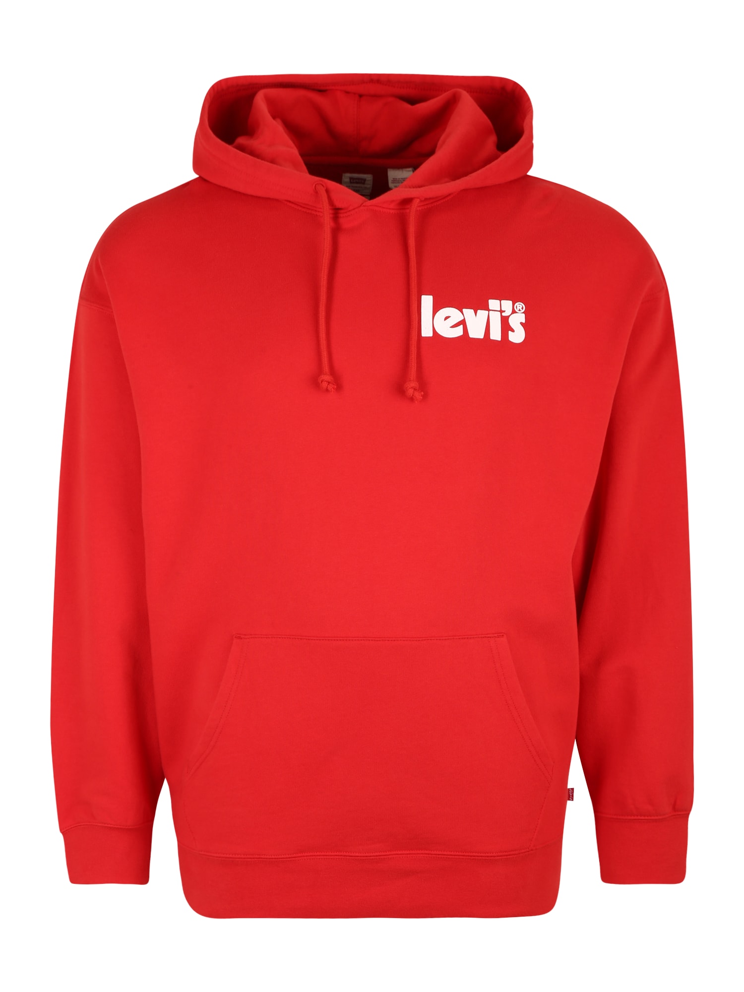 Levi's® Big & Tall Megztinis be užsegimo raudona / balta